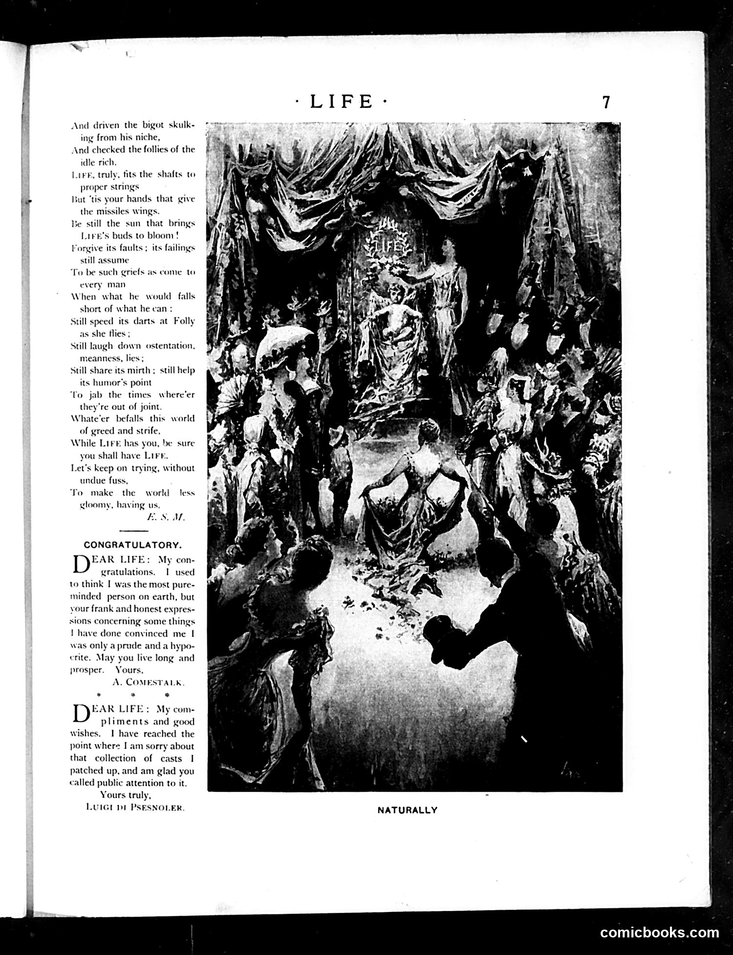 Life — January 5, 1893 — page 9: Life, 1893-01-05
