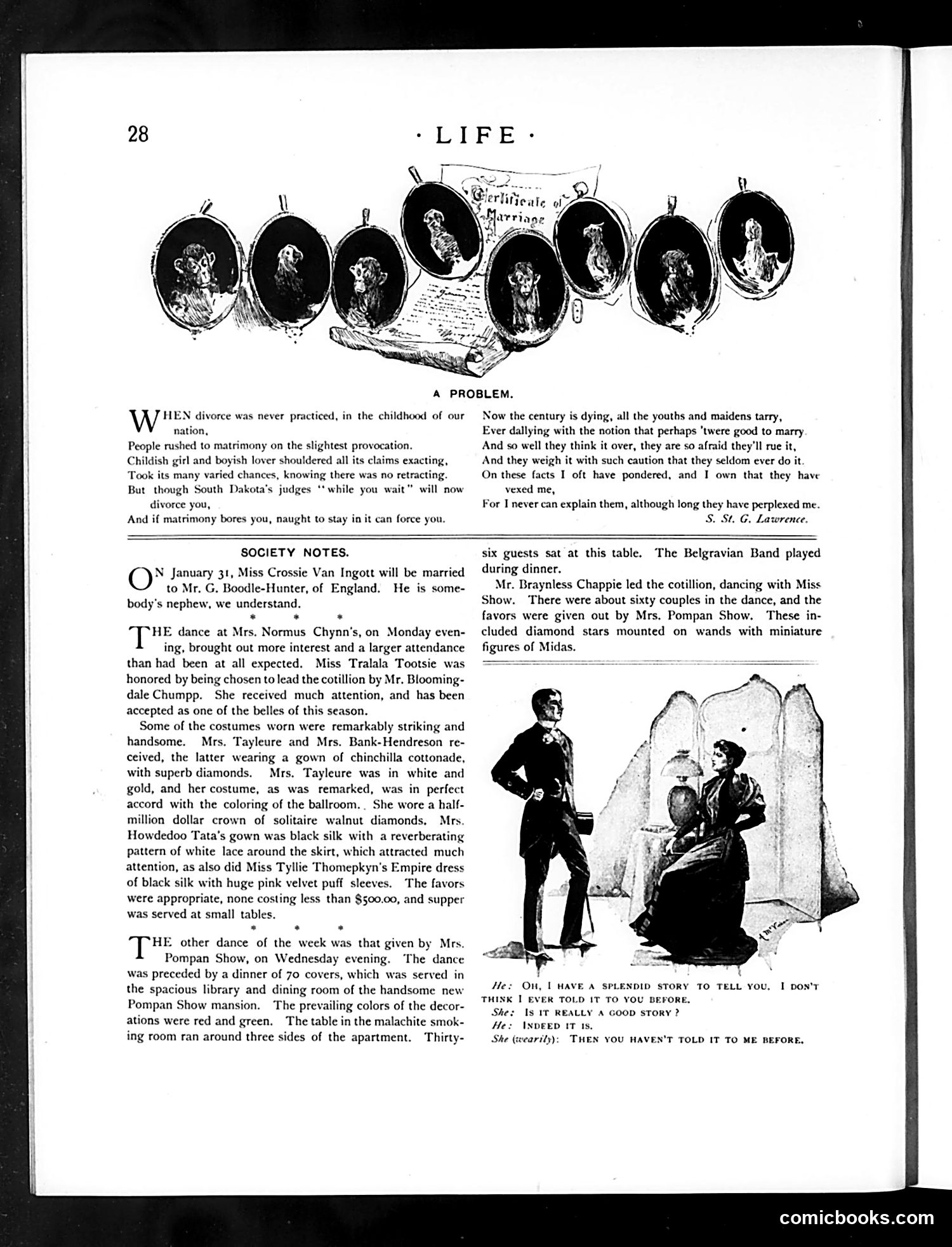 Life — January 12, 1893 — page 12: Life, 1893-01-12