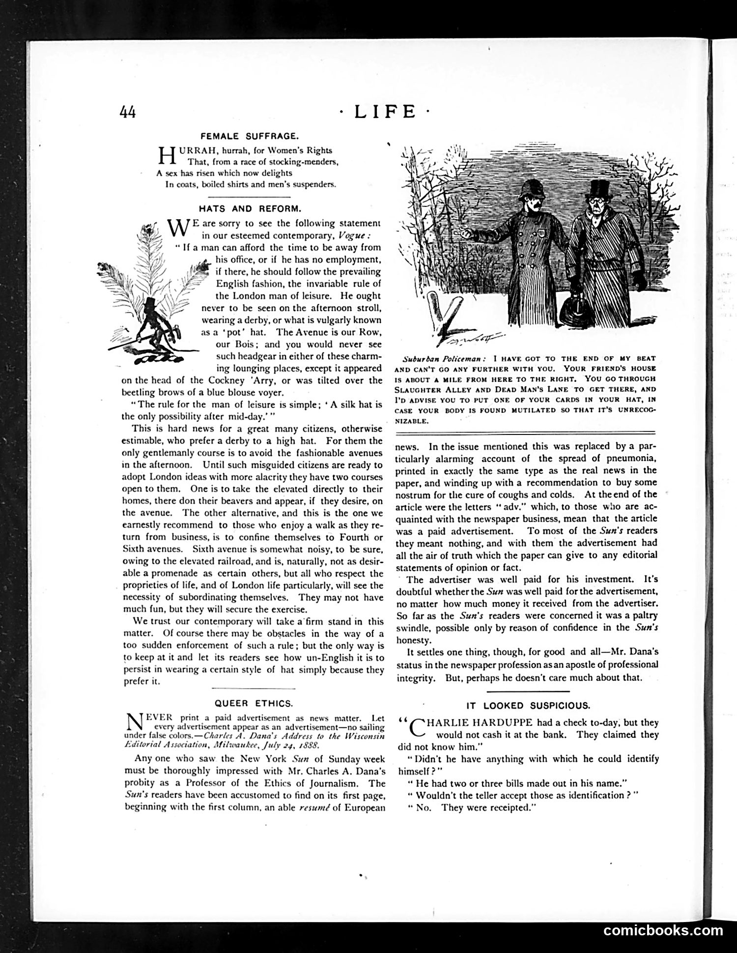 Life — January 19, 1893 — page 12: Life, 1893-01-19