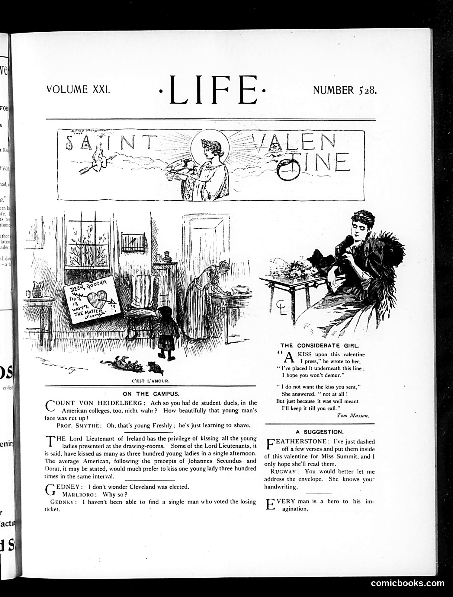 Life — February 9, 1893 — page 3: Life, 1893-02-09