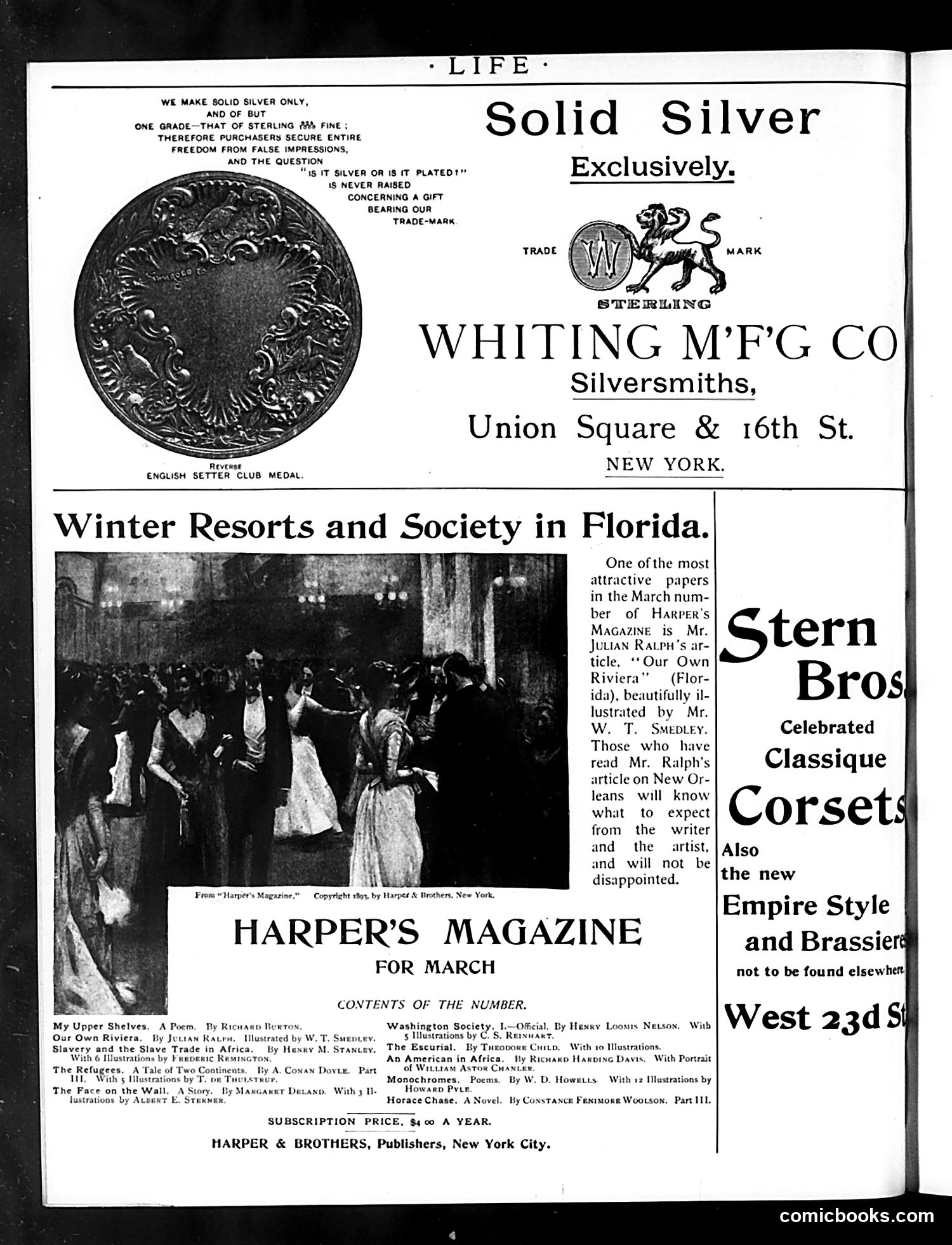 Life — February 23, 1893 — page 2: Life, 1893-02-23