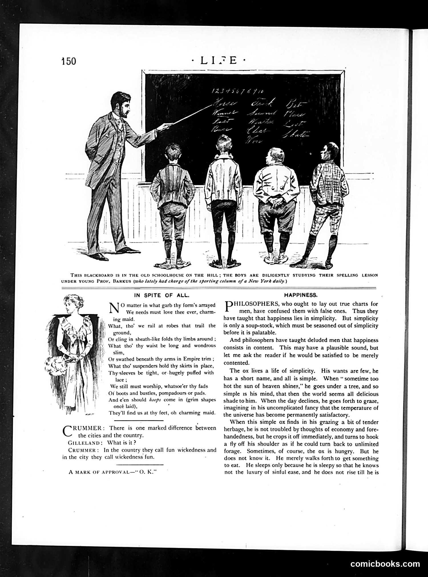 Life — March 9, 1893 — page 6: Life, 1893-03-09
