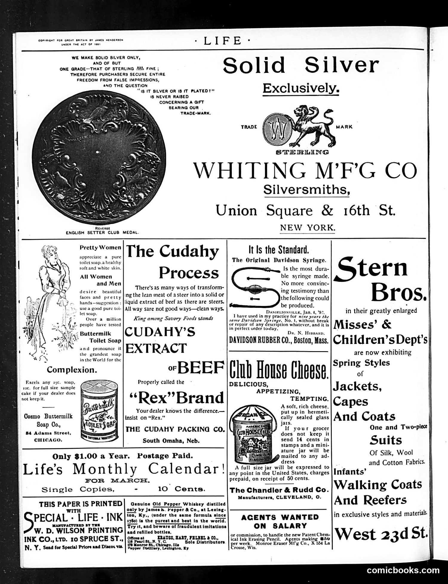 Life — March 16, 1893 — page 2: Life, 1893-03-16