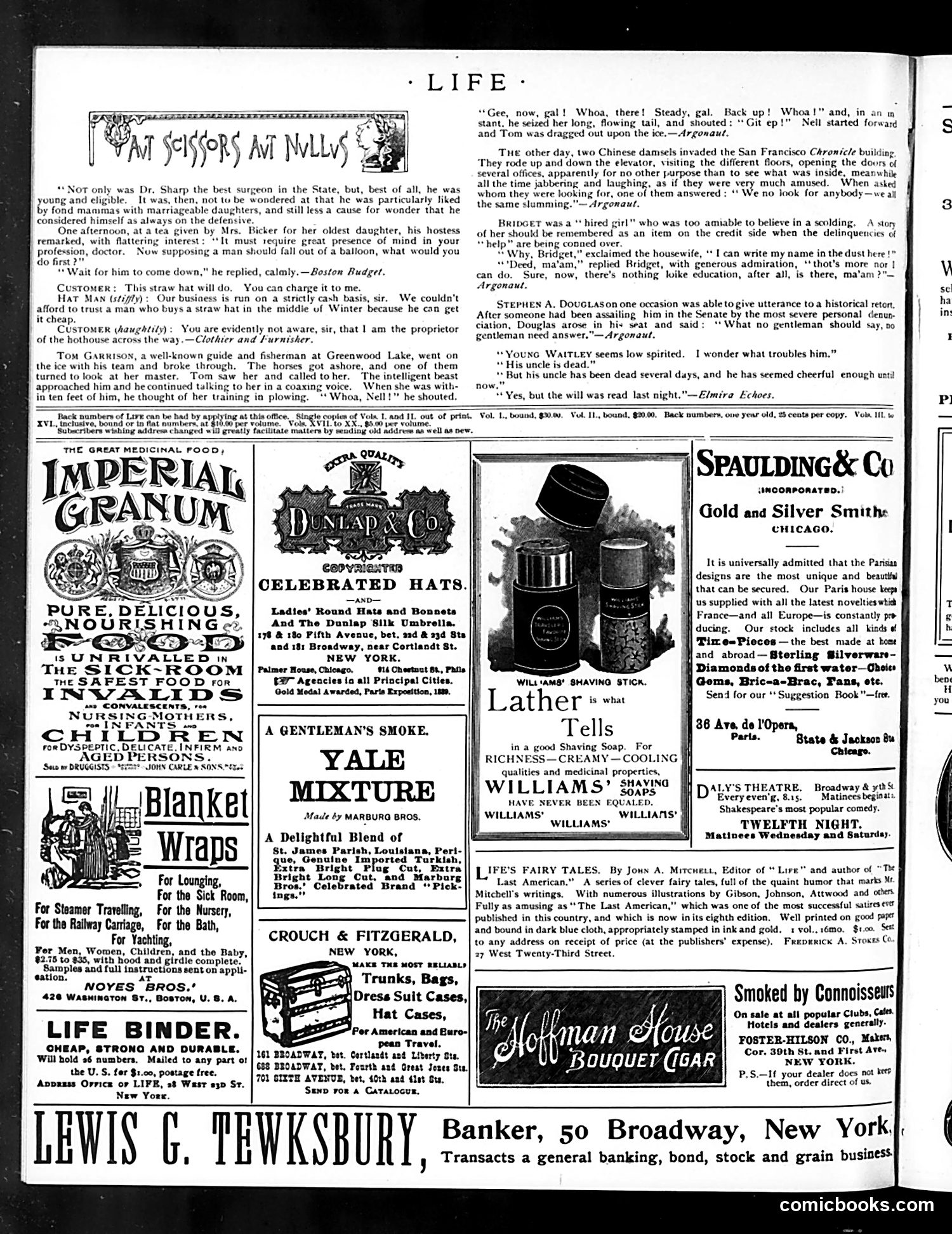 Life — March 16, 1893 — page 14: Life, 1893-03-16