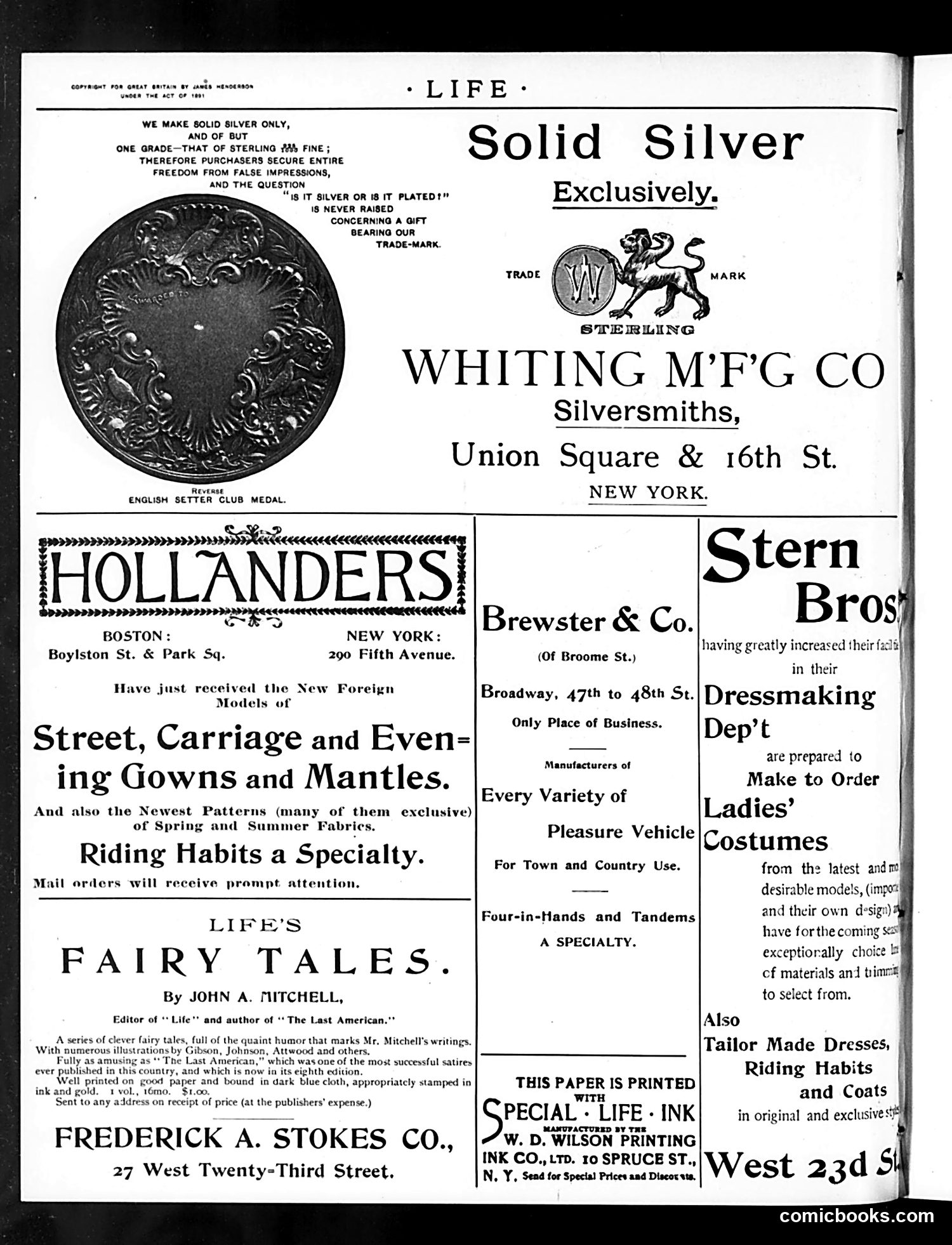 Life — March 23, 1893 — page 2: Life, 1893-03-23