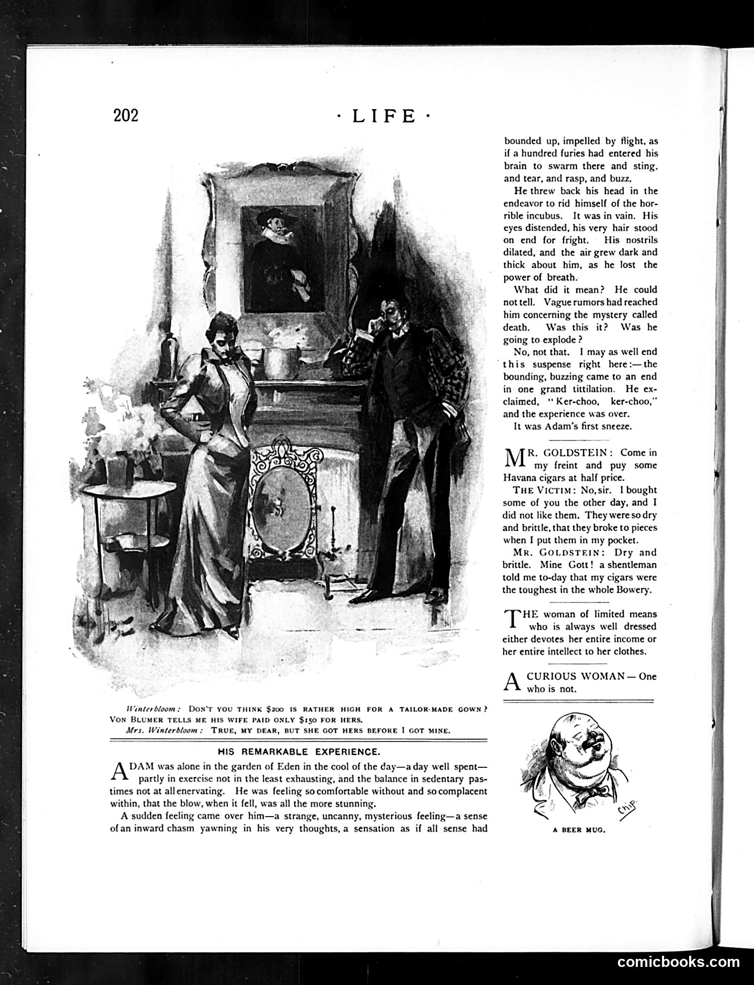 Life — March 30, 1893 — page 8: Life, 1893-03-30