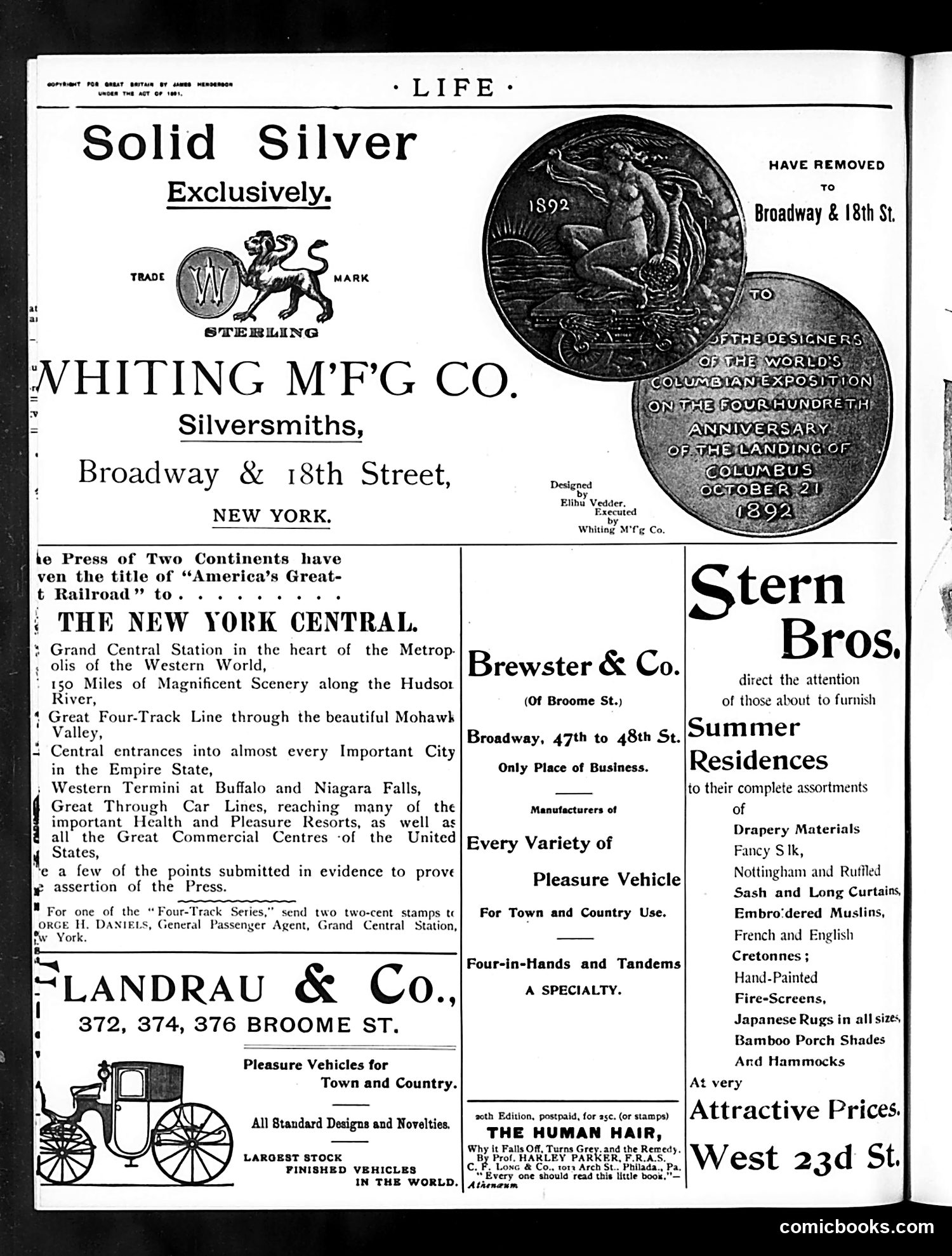 Life — May 18, 1893 — page 2: Life, 1893-05-18