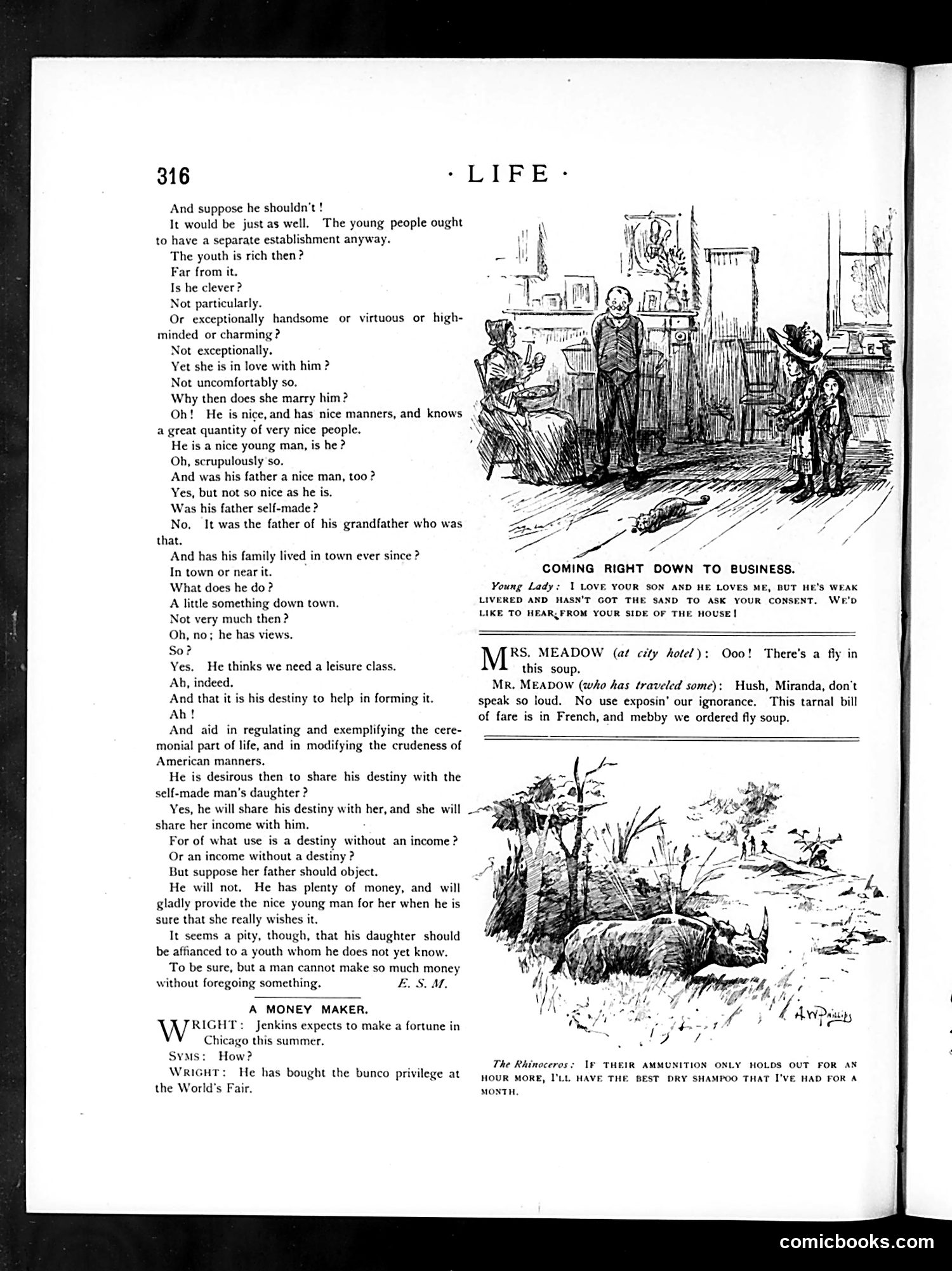 Life — May 18, 1893 — page 6: Life, 1893-05-18
