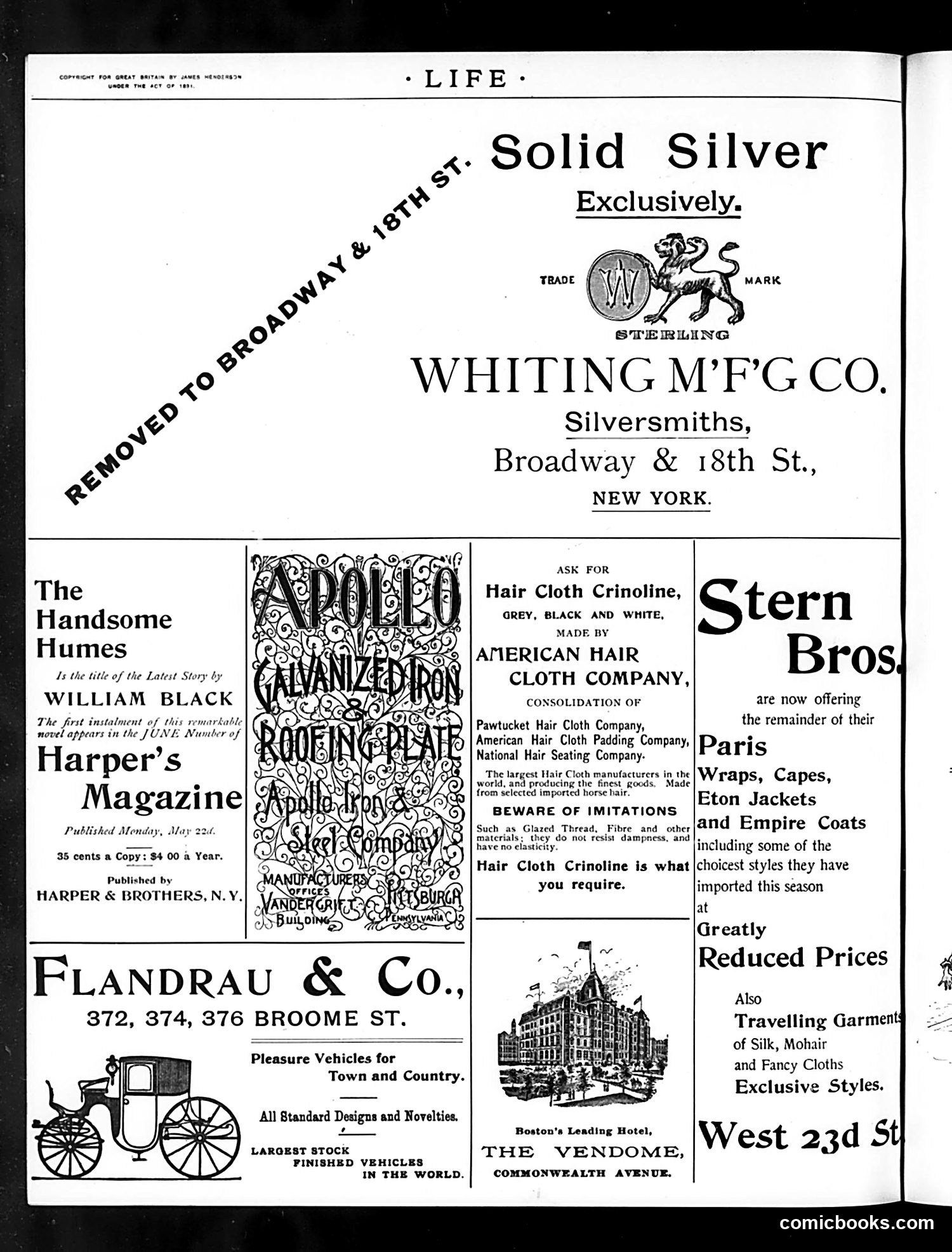 Life — May 25, 1893 — page 2: Life, 1893-05-25