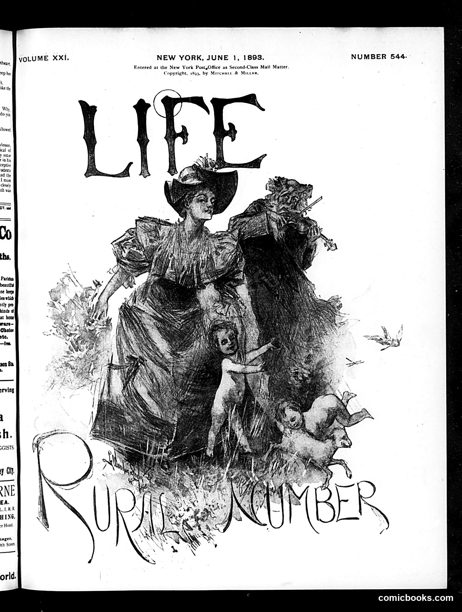 Life — June 1, 1893 — page 1: Life, 1893-06-01