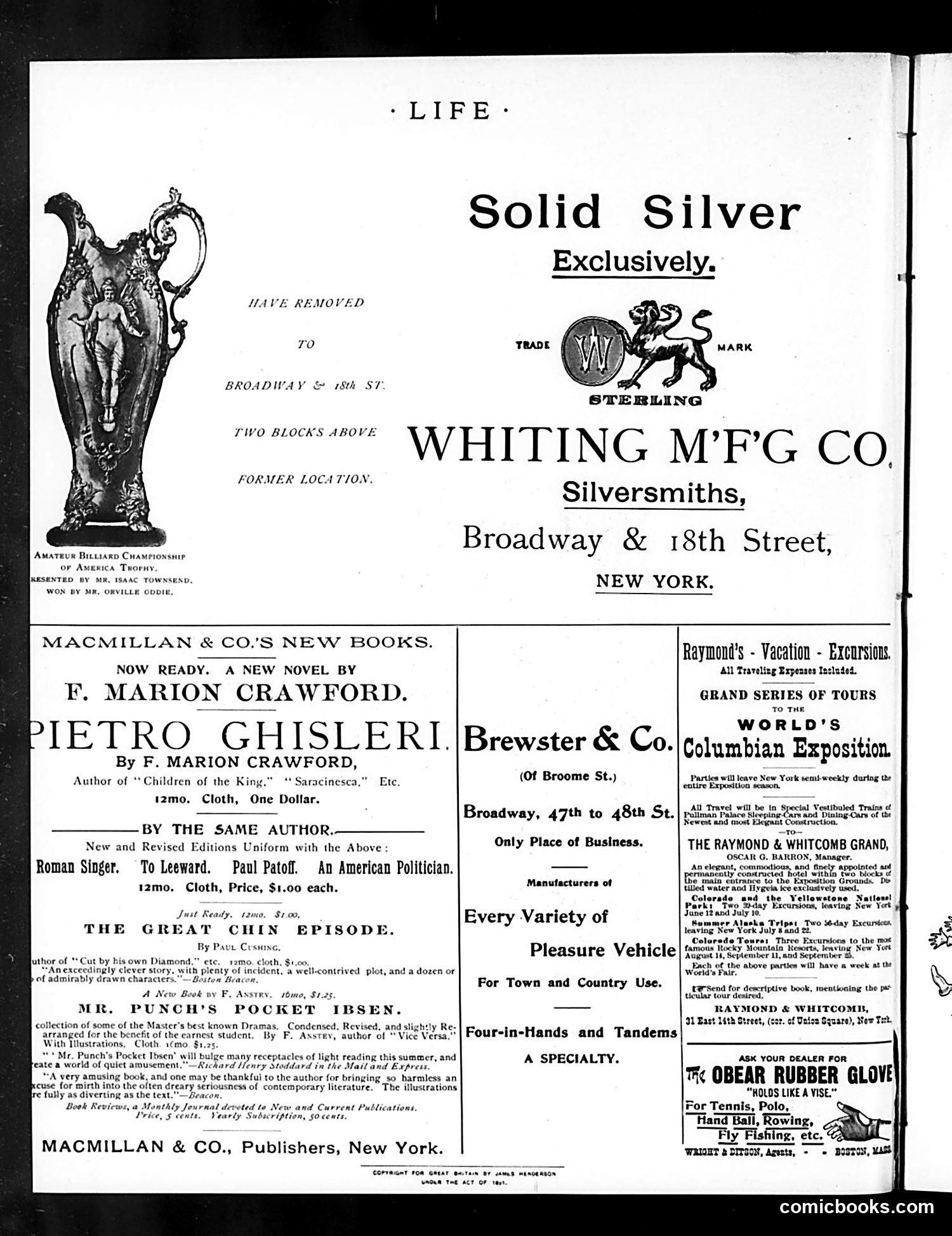 Life — June 29, 1893 — page 2: Life, 1893-06-29