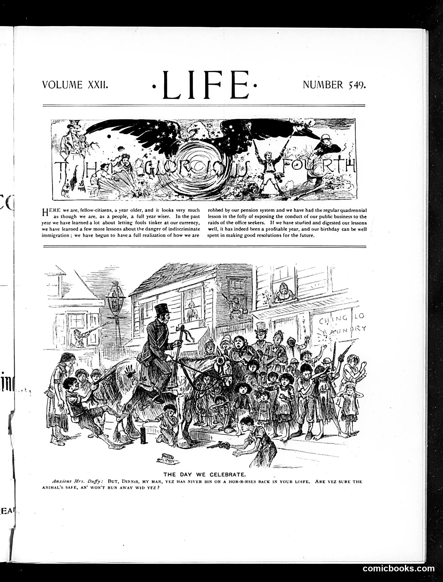 Life — July 6, 1893 — page 3: Life, 1893-07-06