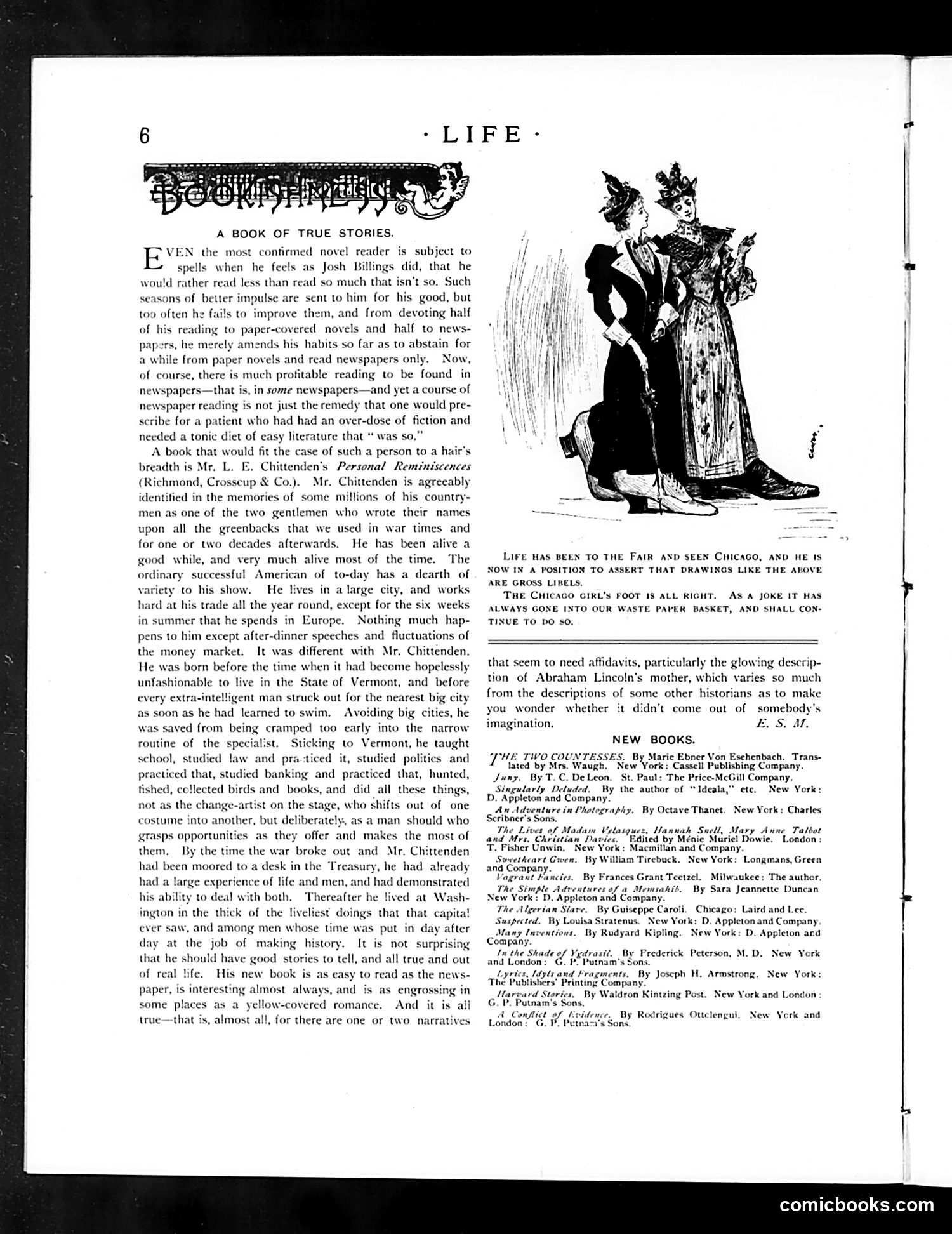Life — July 6, 1893 — page 6: Life, 1893-07-06