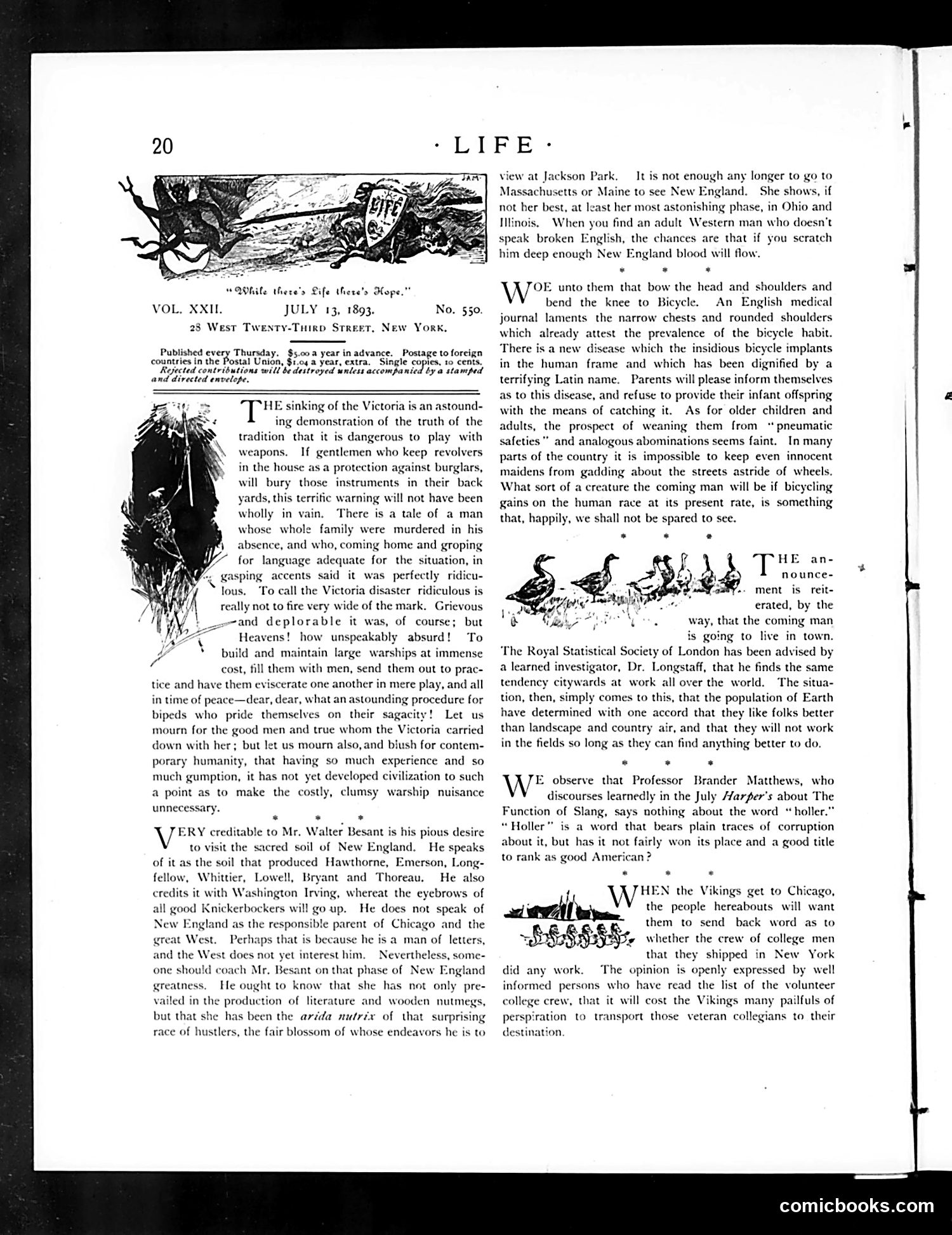 Life — July 13, 1893 — page 4: Life, 1893-07-13