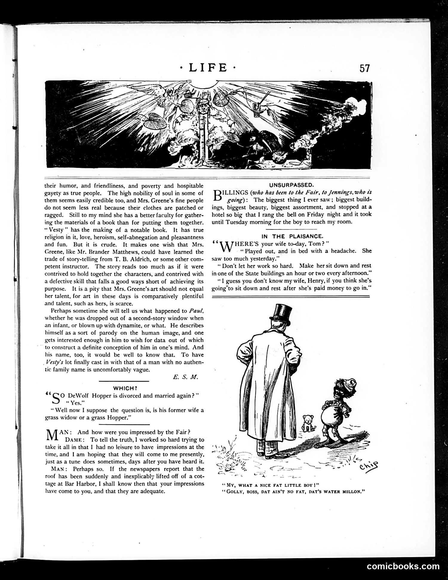Life — July 27, 1893 — page 9: Life, 1893-07-27