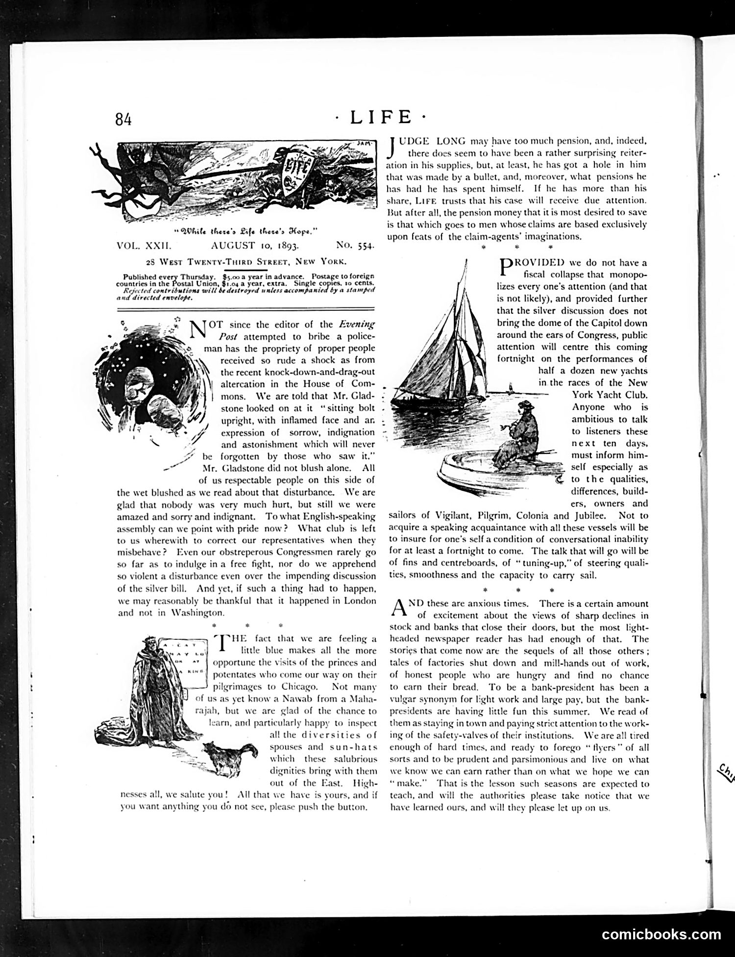 Life — August 10, 1893 — page 4: Life, 1893-08-10