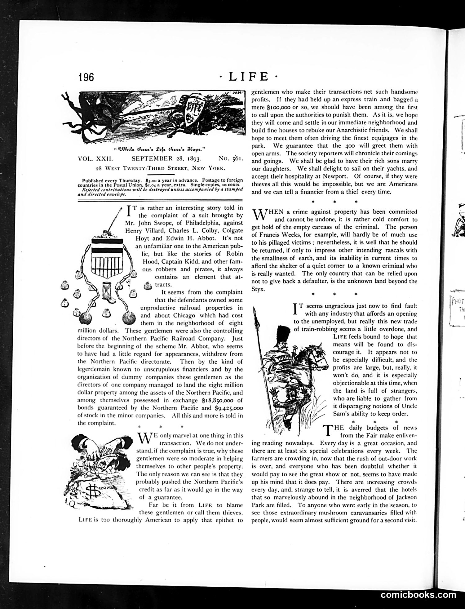 Life — September 28, 1893 — page 4: Life, 1893-09-28