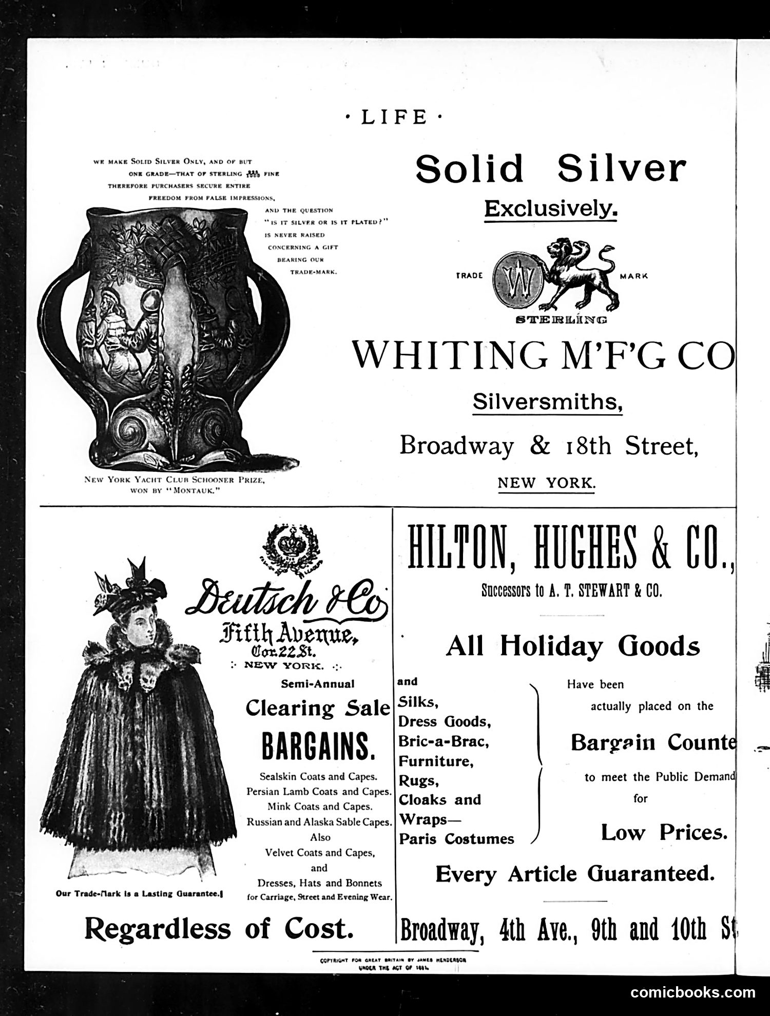 Life — January 4, 1894 — page 2: Life, 1894-01-04