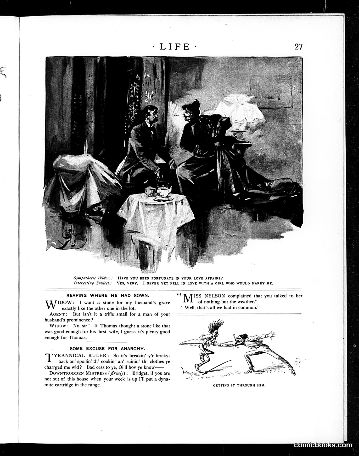 Life — January 11, 1894 — page 11: Life, 1894-01-11