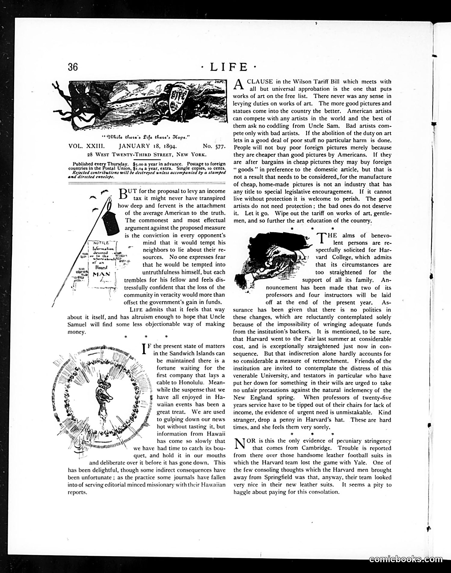 Life — January 18, 1894 — page 4: Life, 1894-01-18
