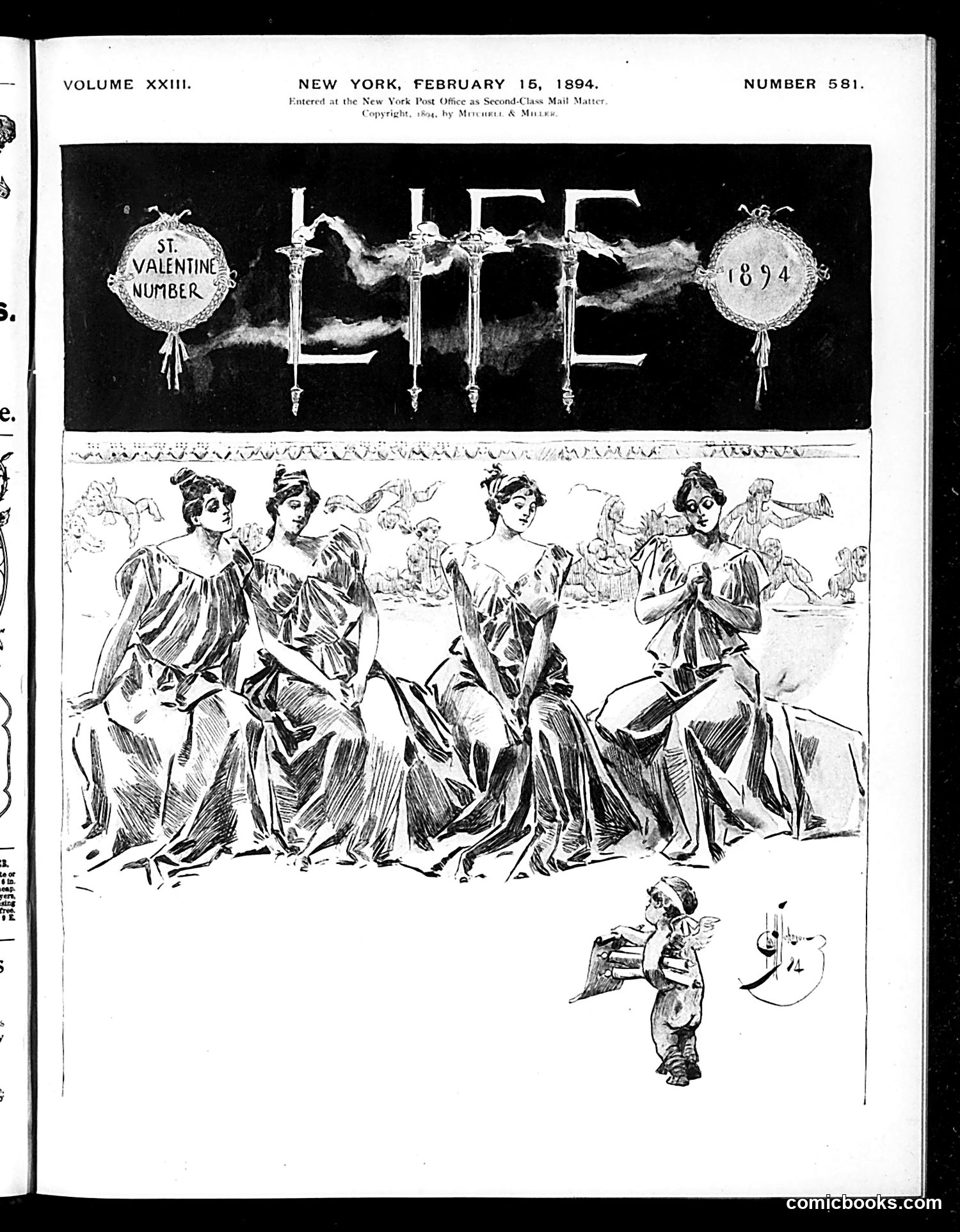 Life — February 15, 1894 — page 1: Life, 1894-02-15