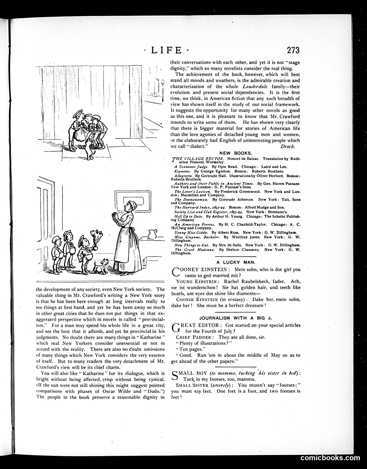 Life — April 26, 1894 — page 11: Life, 1894-04-26