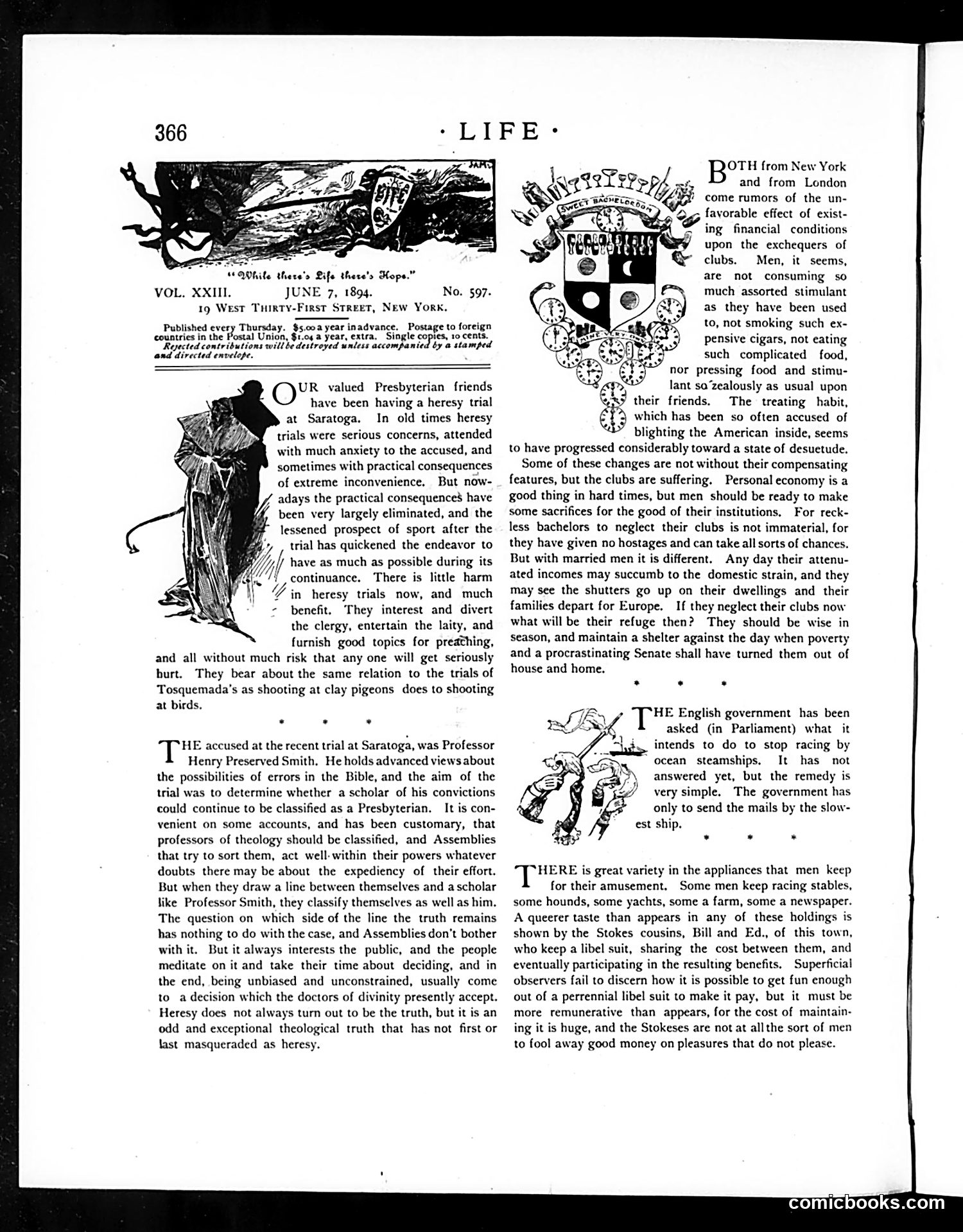 Life — June 7, 1894 — page 4: Life, 1894-06-07