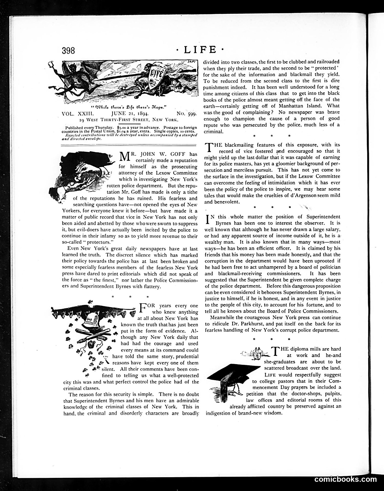 Life — June 21, 1894 — page 4: Life, 1894-06-21