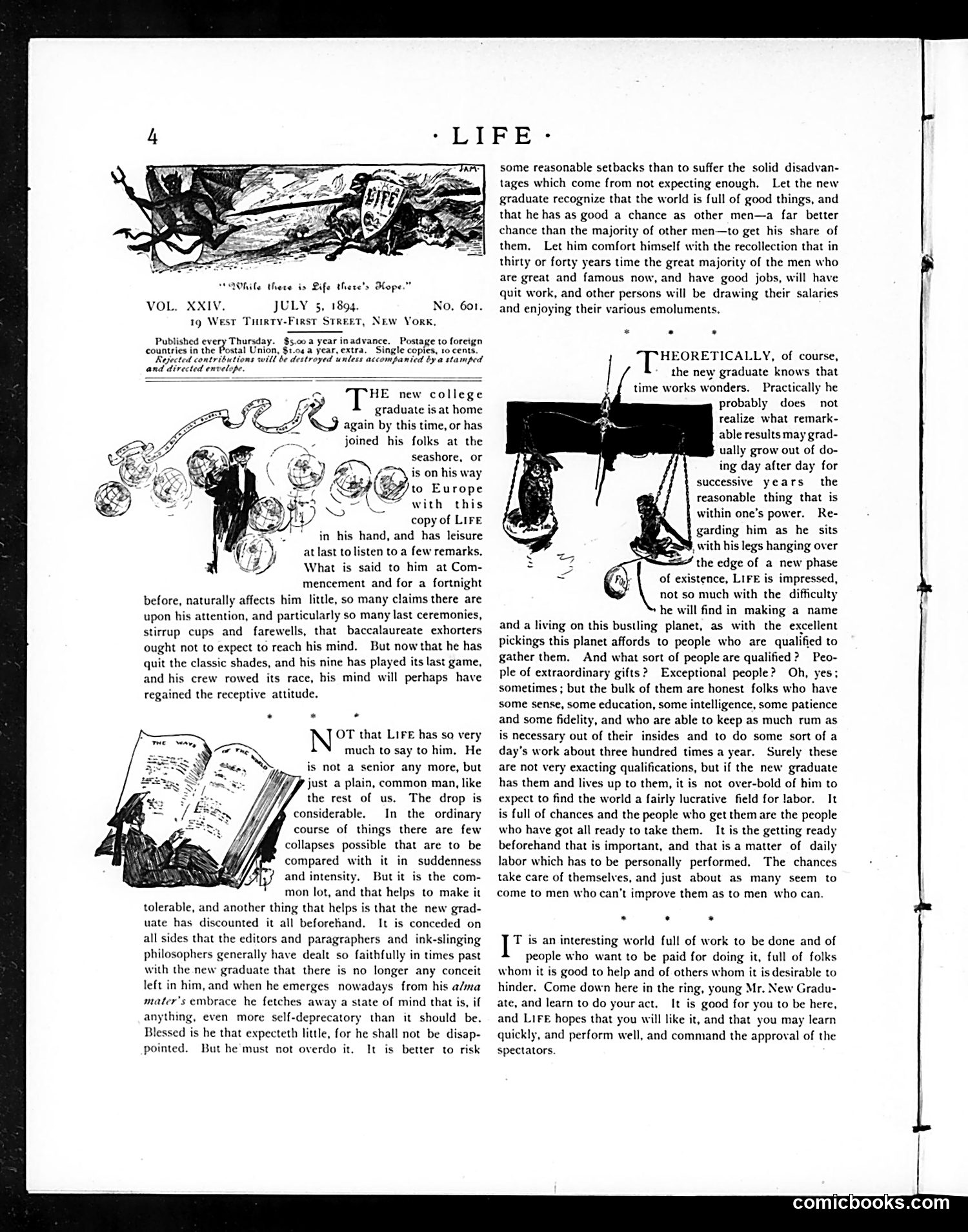 Life — July 5, 1894 — page 4: Life, 1894-07-05