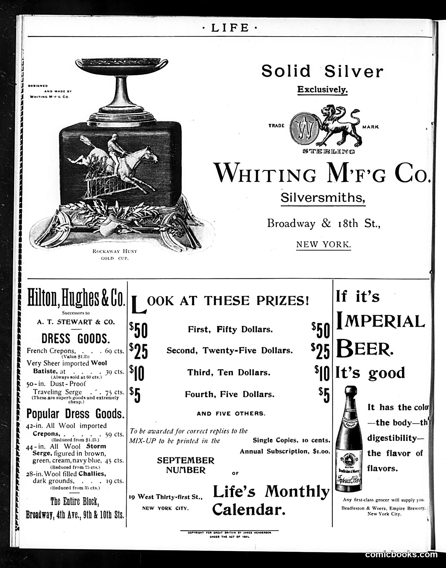 Life — July 19, 1894 — page 2: Life, 1894-07-19
