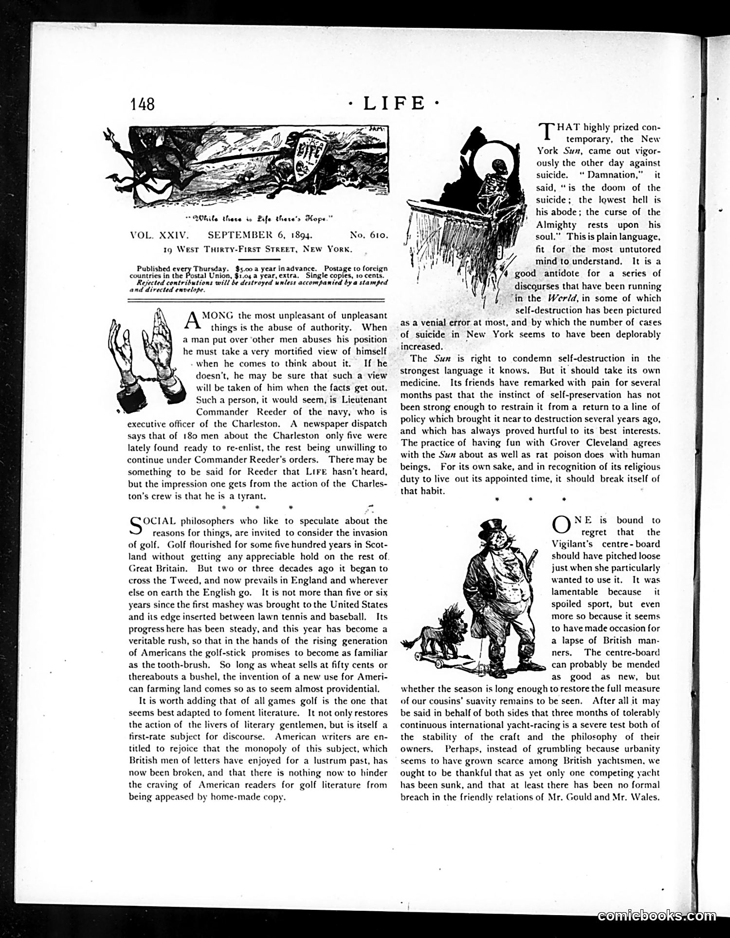 Life — September 6, 1894 — page 4: Life, 1894-09-06