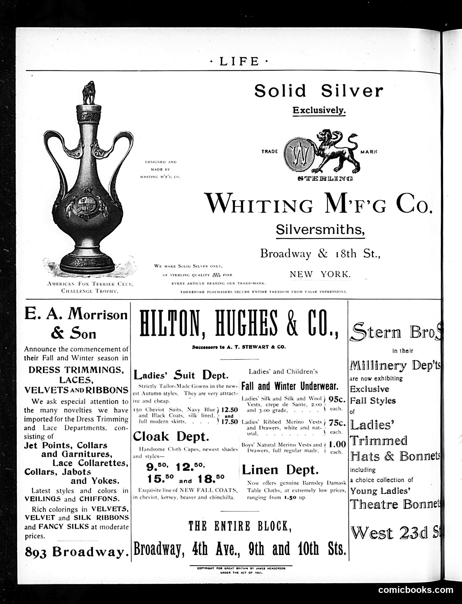 Life — October 4, 1894 — page 2: Life, 1894-10-04