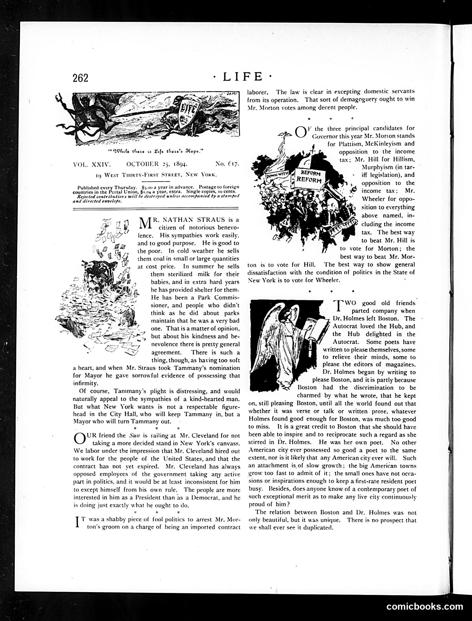 Life — October 25, 1894 — page 4: Life, 1894-10-25