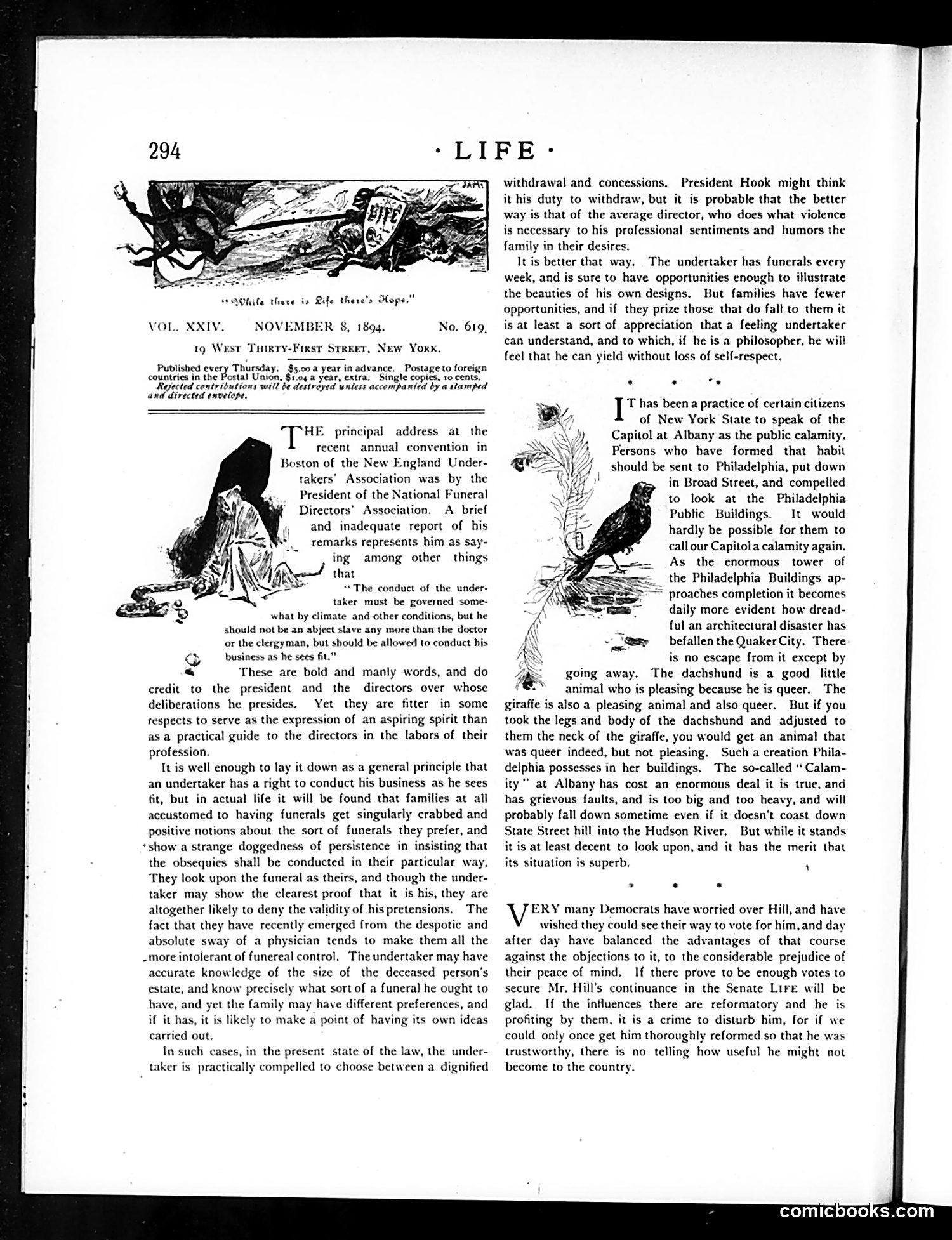 Life — November 8, 1894 — page 4: Life, 1894-11-08