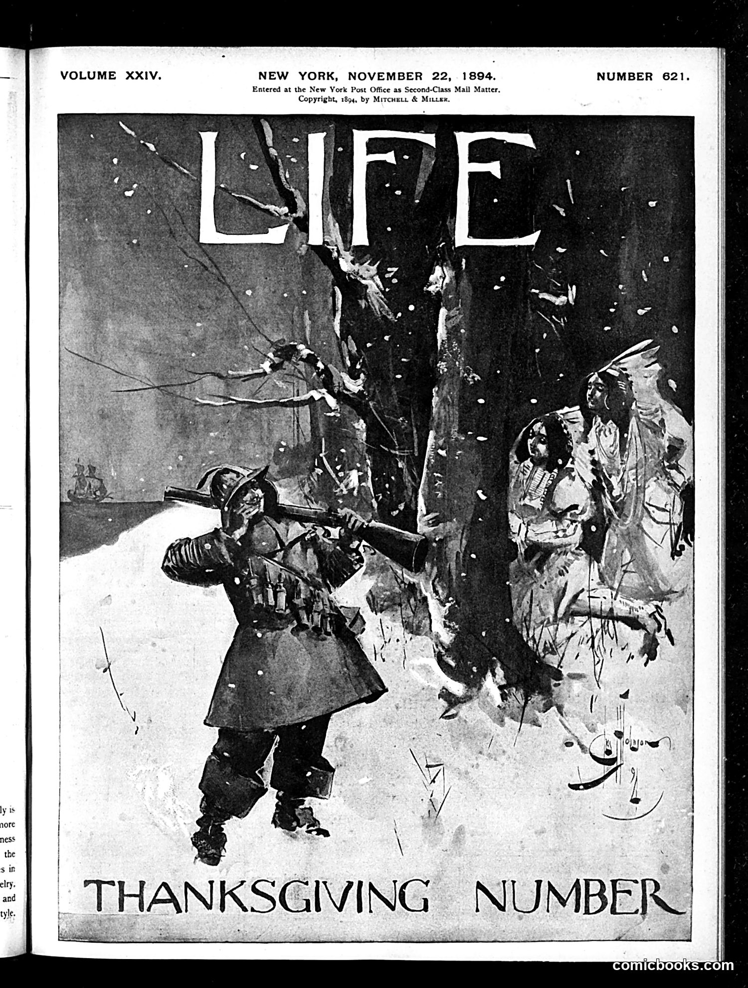 Life — November 22, 1894 — page 1: Life, 1894-11-22