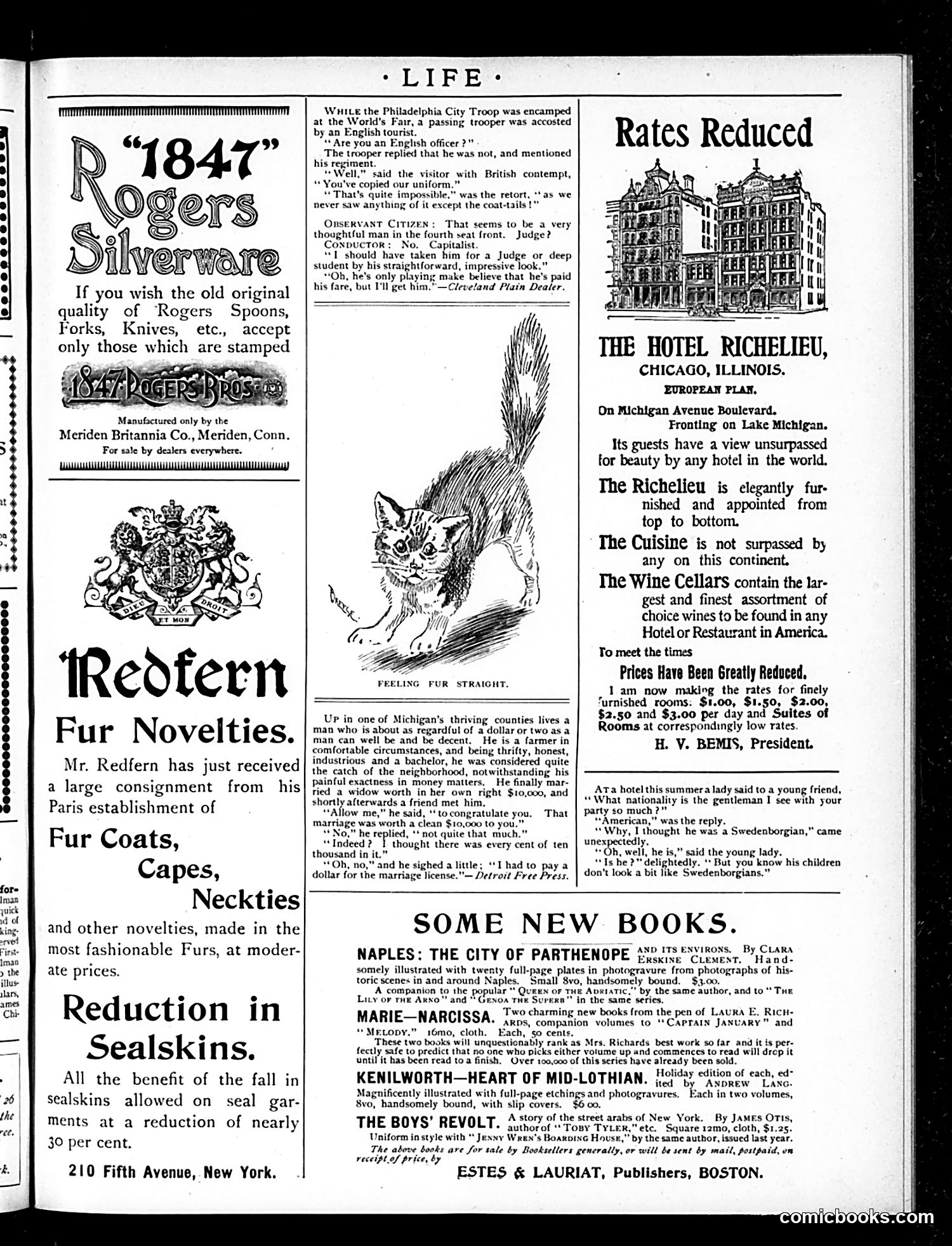Life — November 22, 1894 — page 3: Life, 1894-11-22