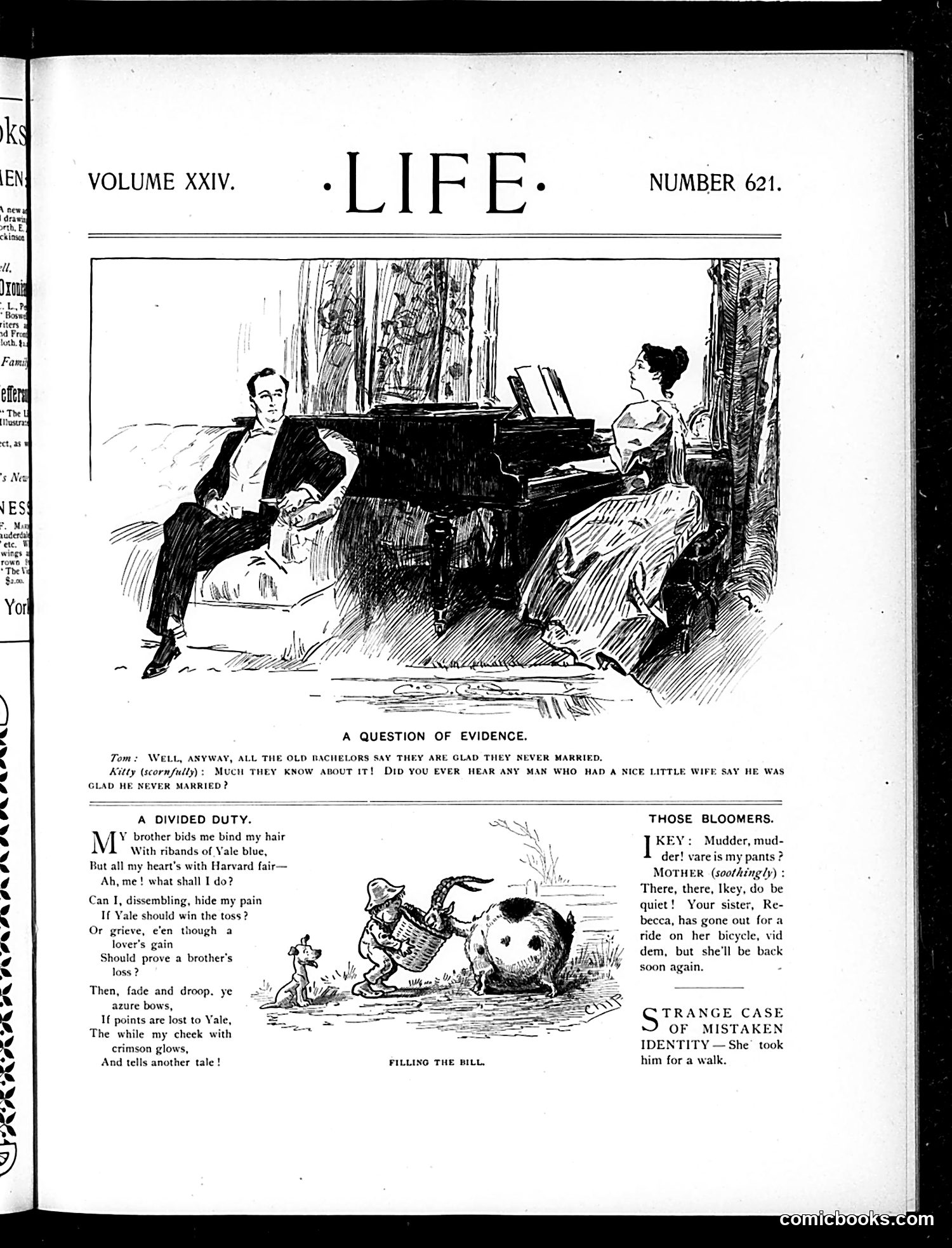 Life — November 22, 1894 — page 5: Life, 1894-11-22