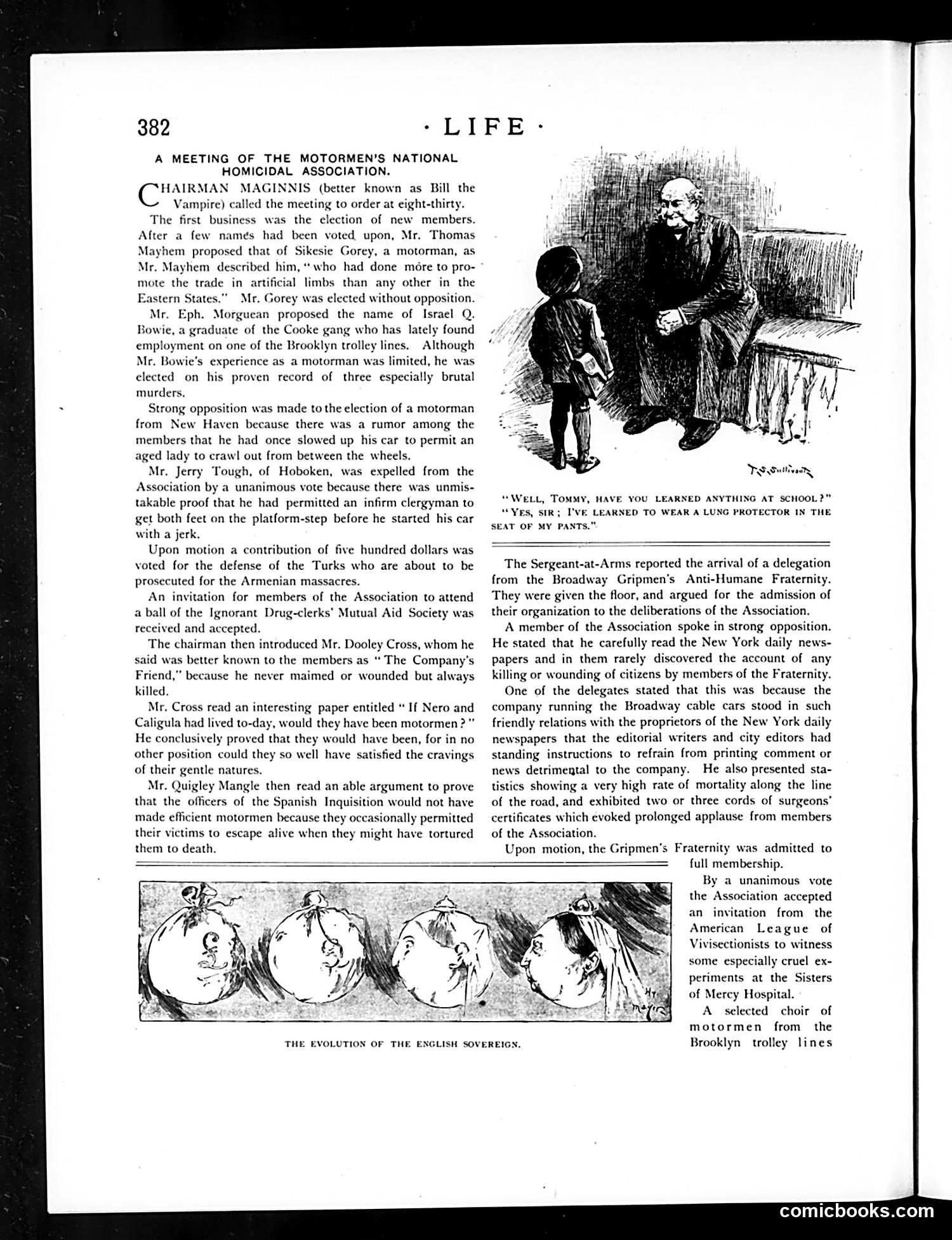 Life — December 13, 1894 — page 8: Life, 1894-12-13