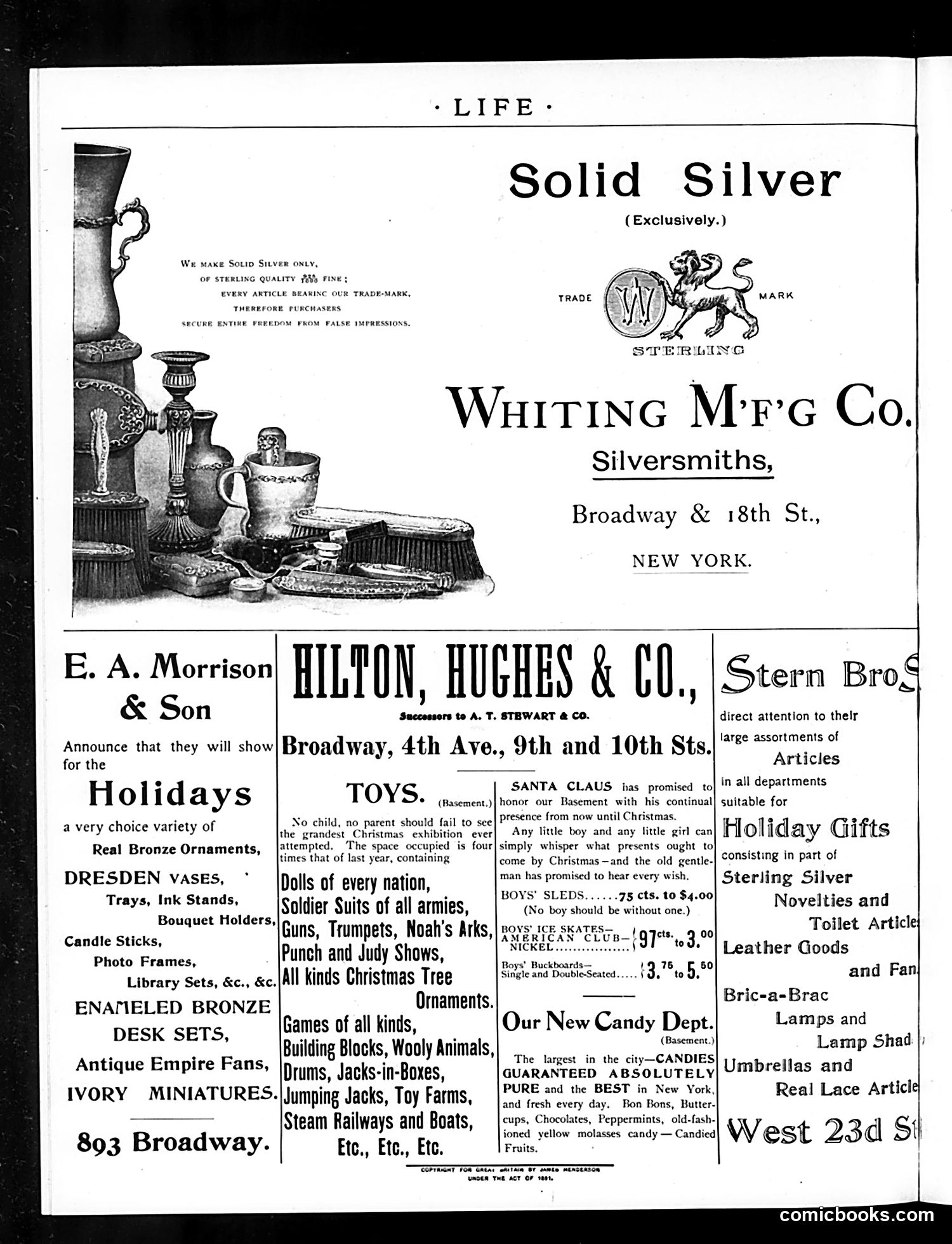 Life — December 20, 1894 — page 2: Life, 1894-12-20