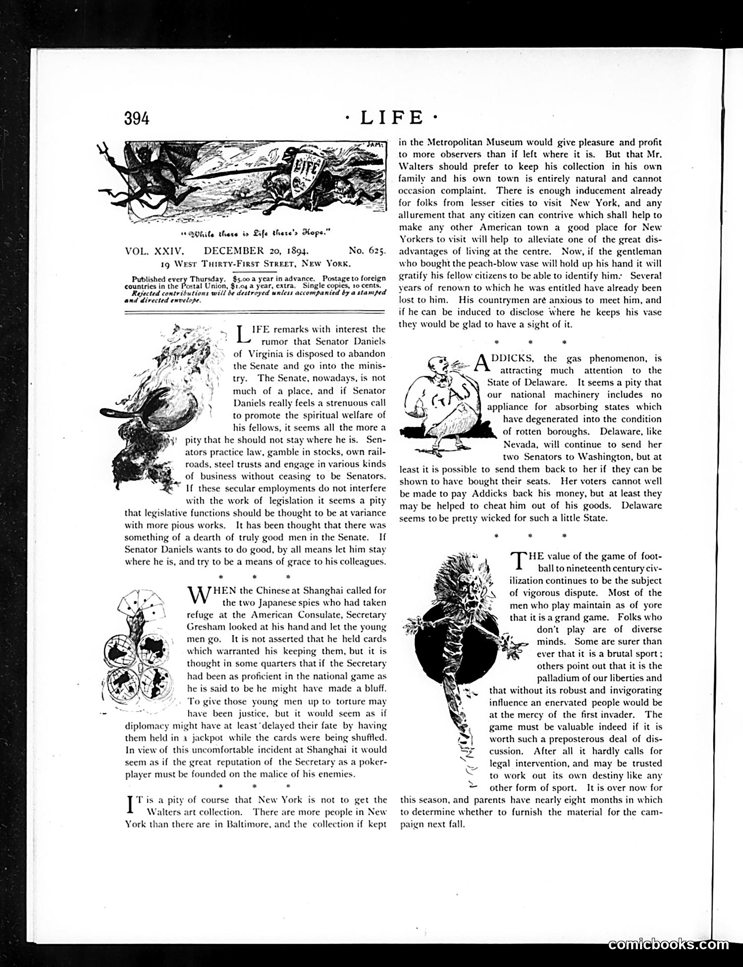 Life — December 20, 1894 — page 4: Life, 1894-12-20