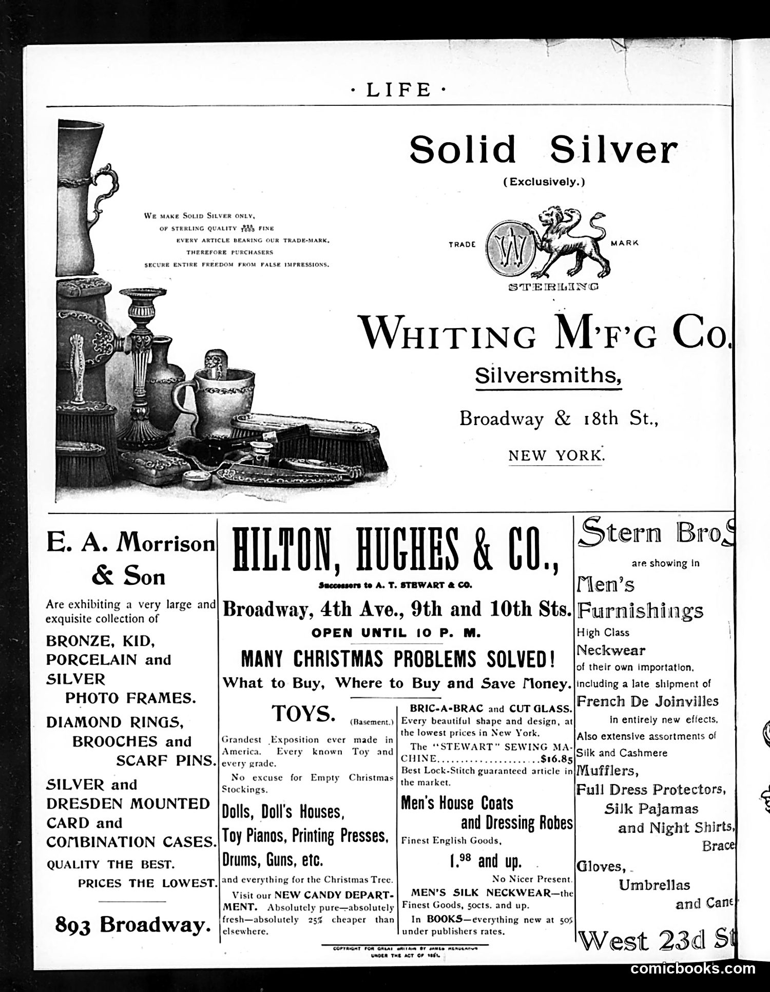 Life — December 27, 1894 — page 2: Life, 1894-12-27