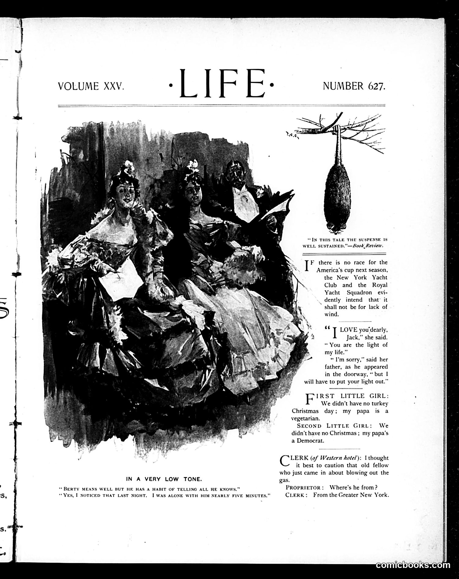 Life — January 3, 1895 — page 3: Life, 1895-01-03