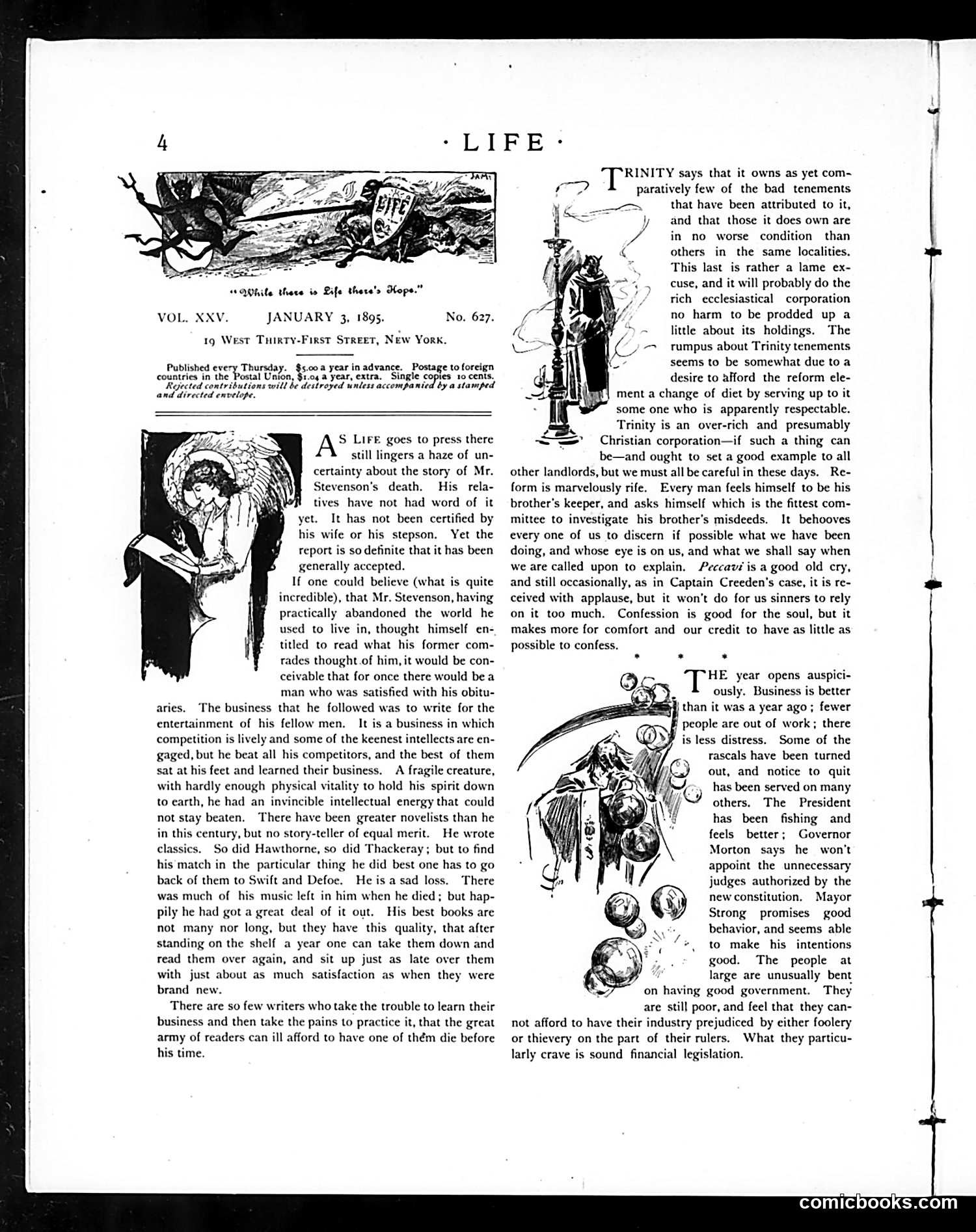 Life — January 3, 1895 — page 4: Life, 1895-01-03