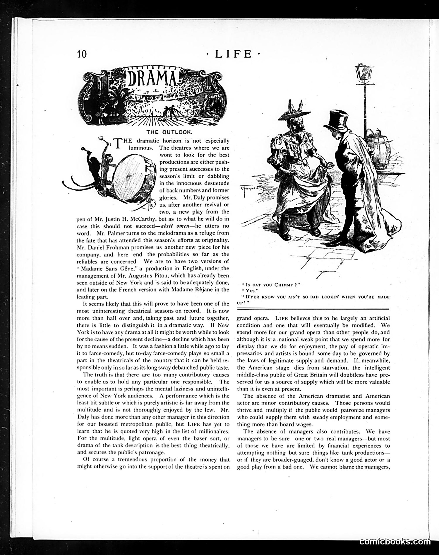 Life — January 3, 1895 — page 10: Life, 1895-01-03