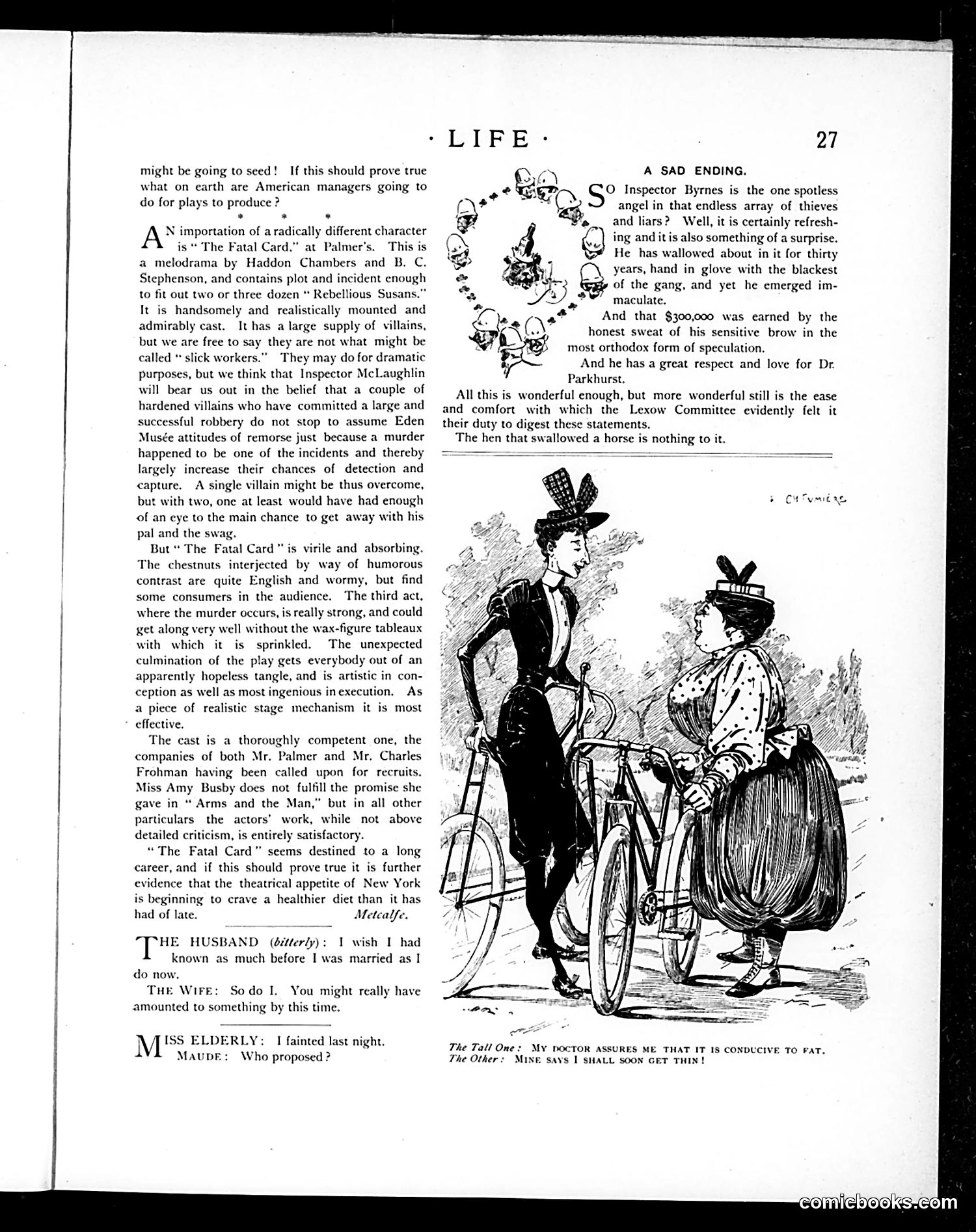 Life — January 10, 1895 — page 11: Life, 1895-01-10