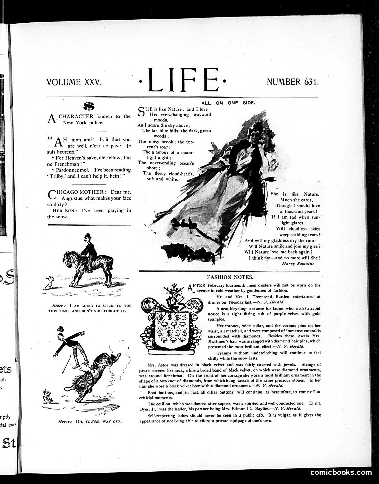 Life — January 31, 1895 — page 3: Life, 1895-01-31