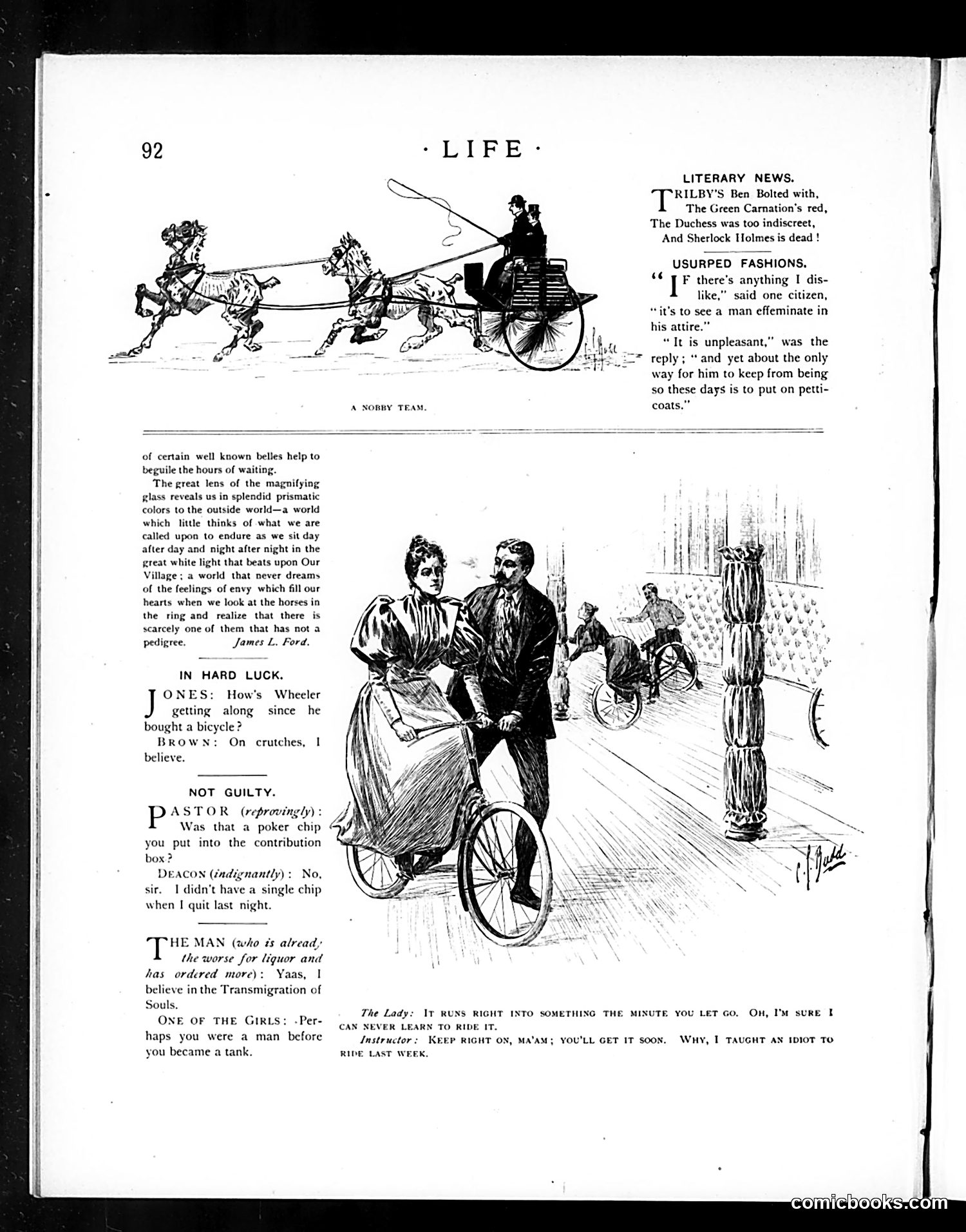 Life — February 7, 1895 — page 12: Life, 1895-02-07
