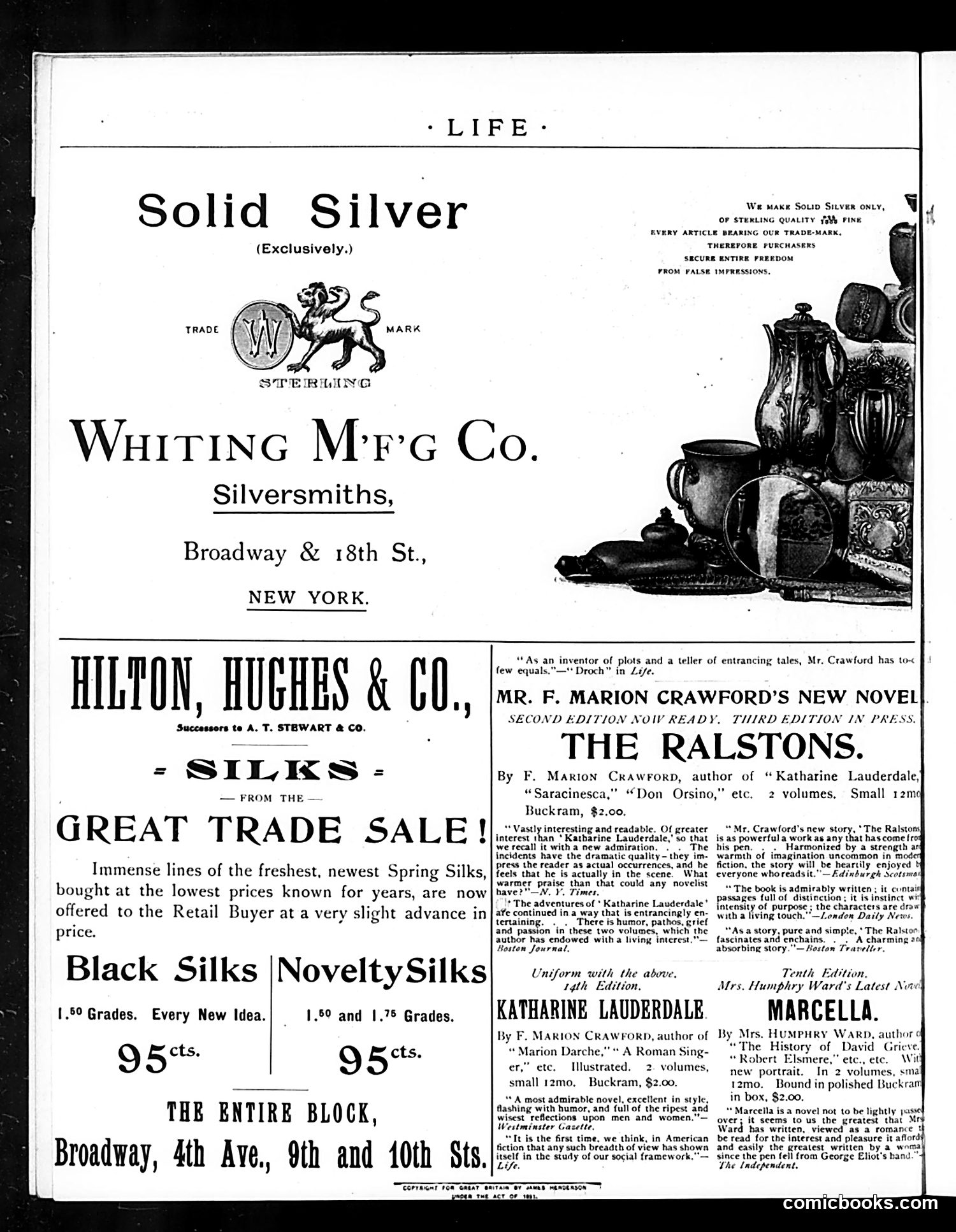 Life — February 21, 1895 — page 2: Life, 1895-02-21
