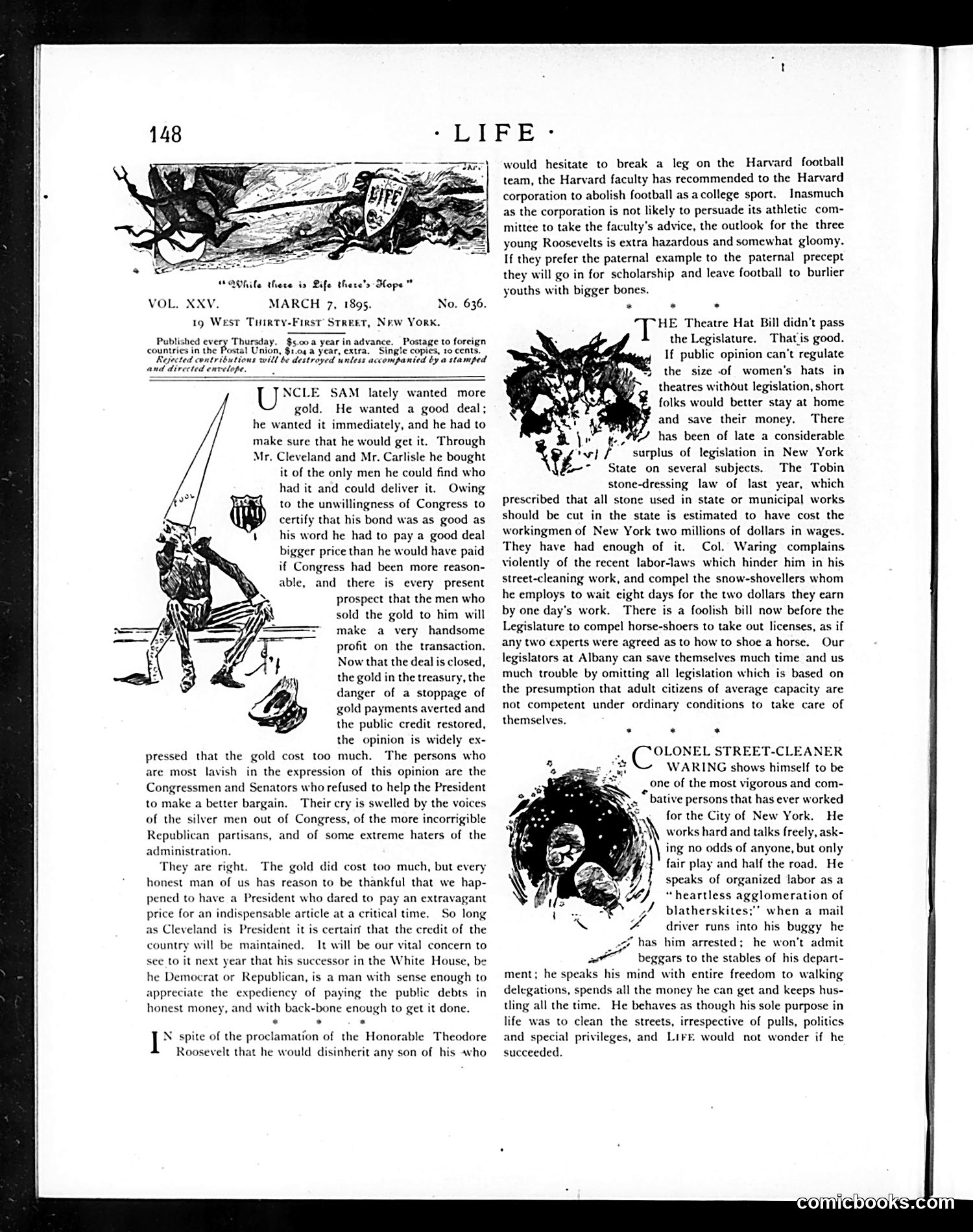 Life — March 7, 1895 — page 4: Life, 1895-03-07