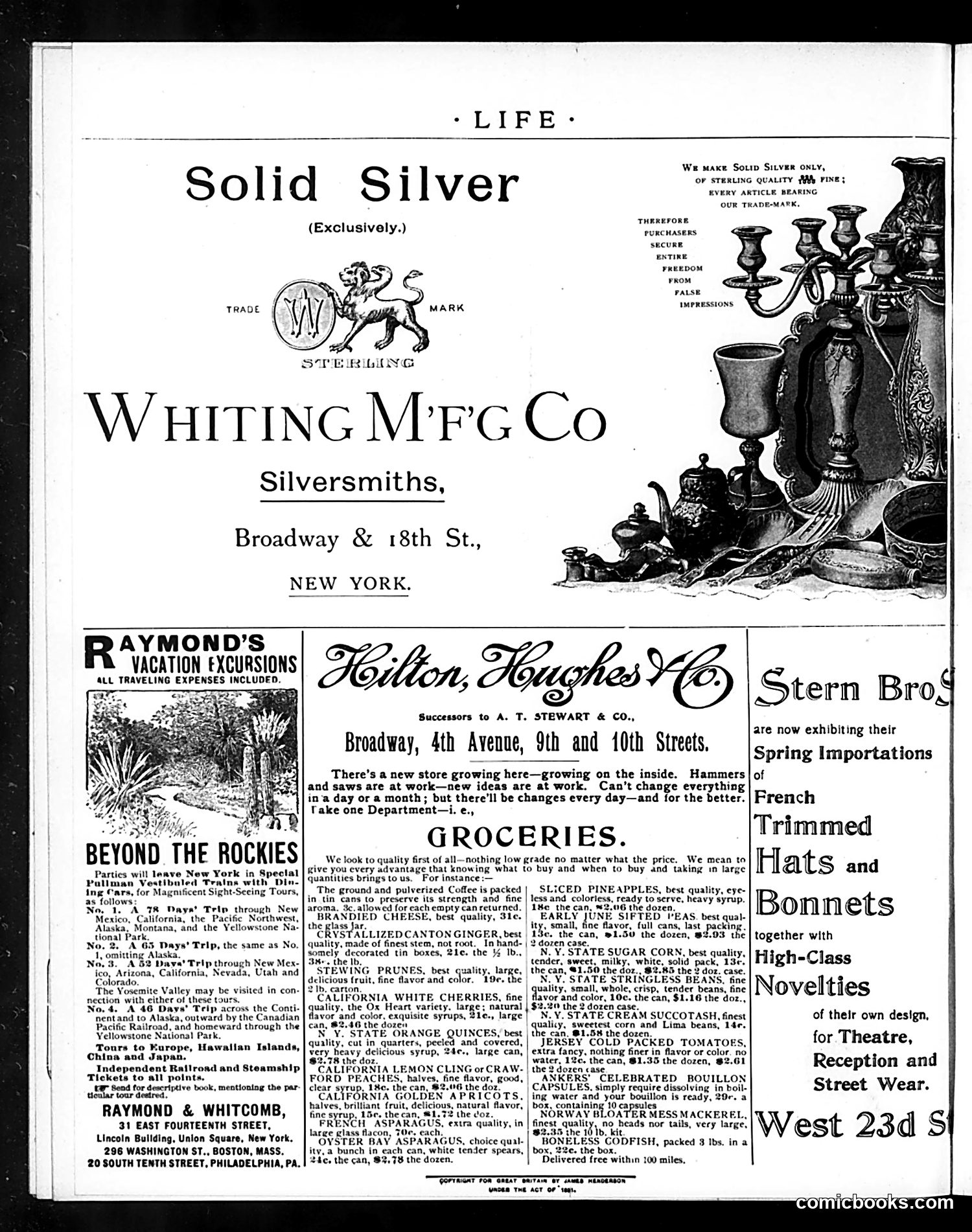 Life — March 28, 1895 — page 2: Life, 1895-03-28